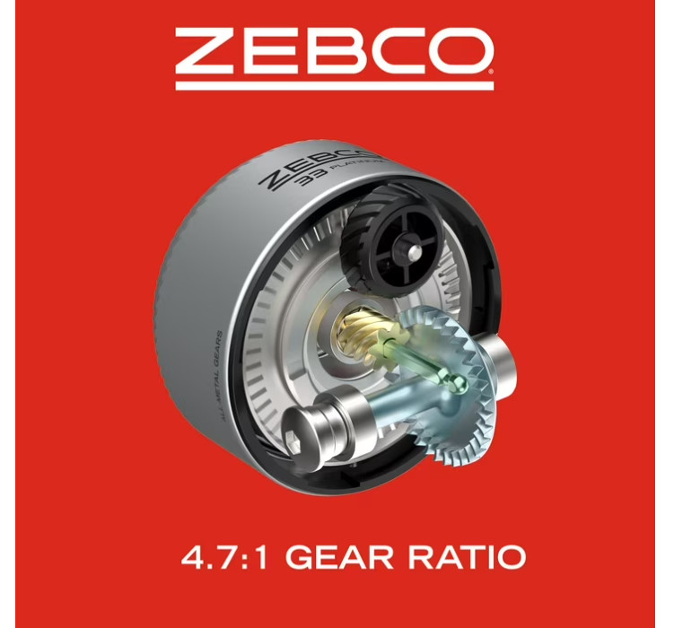 Zebco 33 Platinum Spincast Fishing Reel