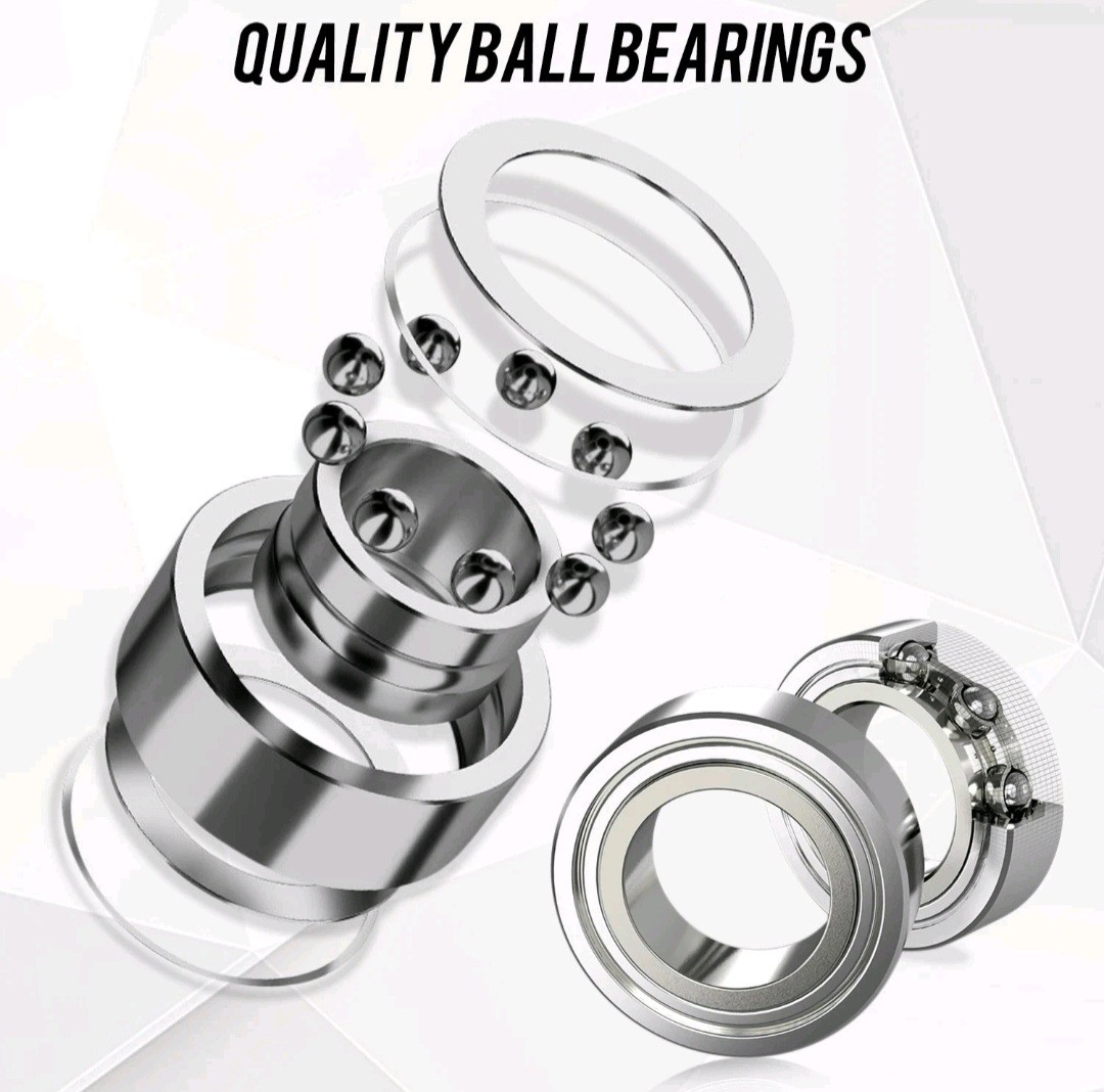 Fishing Reel 3.9:1 Gear Ratio&Double Roller Pin Paired with Ball Bearings Gear