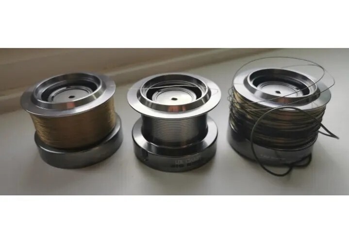 Cormoran UK CARP „5000 10Pi“ BIG BOSS Carp Reels + 3 × Electric Spools, Boxes Excellent
