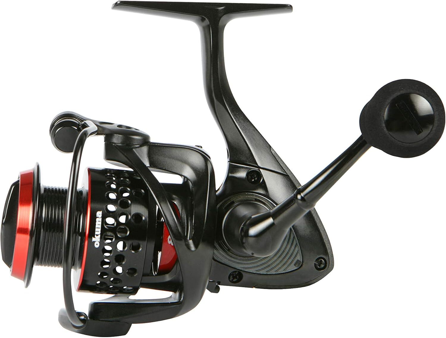 Okuma Ceymar 10 Spinning Reel 110Yd 4Lb Smooth Drag 8 Bearing System Black Red