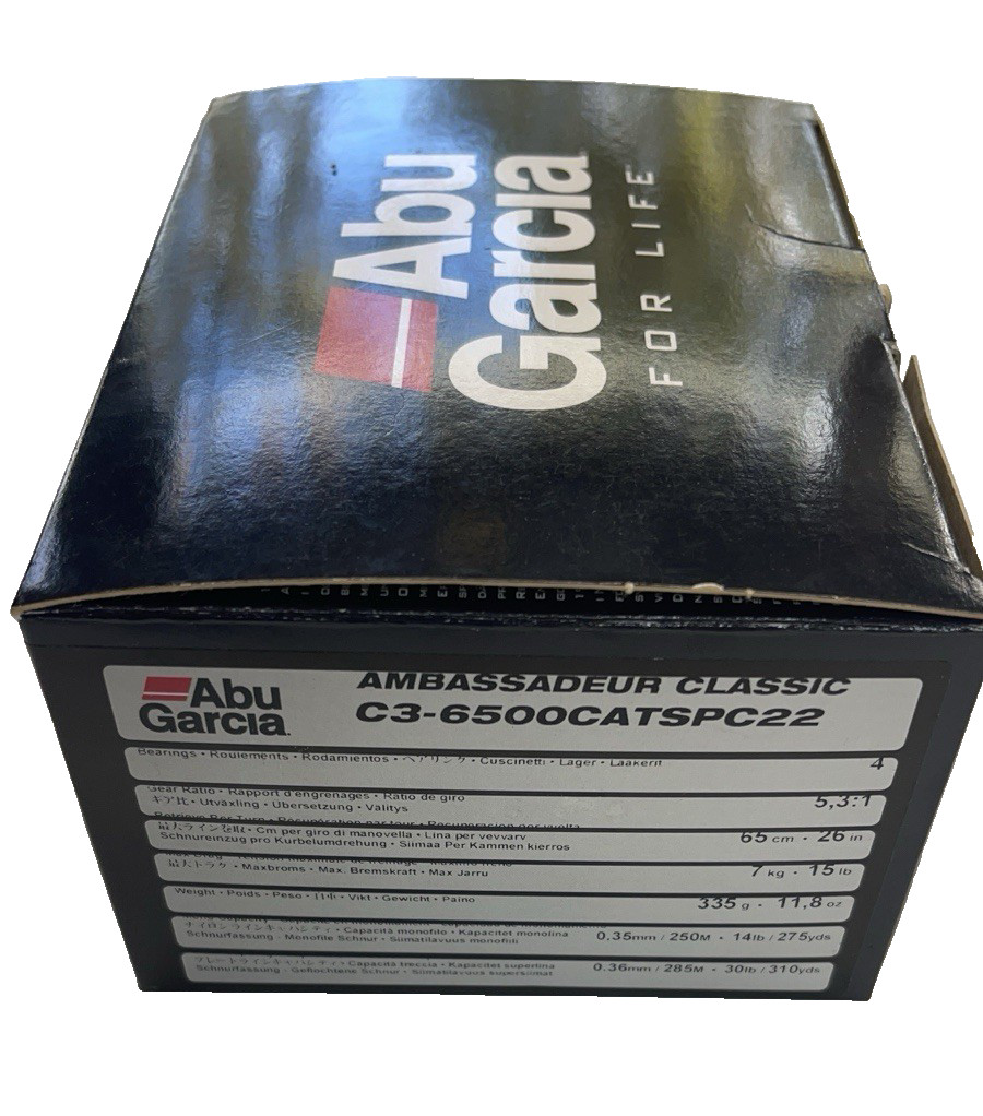 Abu Garcia Ambassadeur Classic C3-6500CATSPC22 Right Hand New