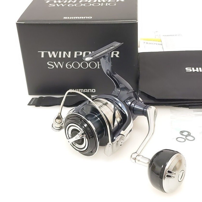 Shimano 21 TWIN POWER SW 6000HG Spinning Reel New in Box
