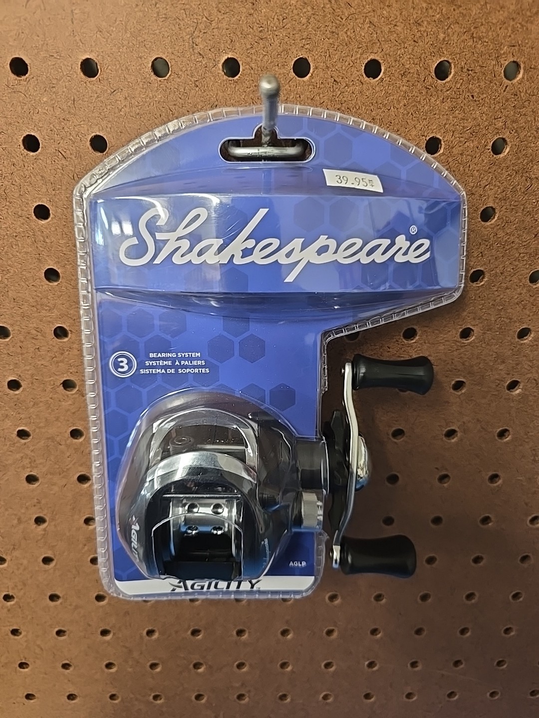Shakespeare Agility AGLP Baitcasting Reel 6.2:1 Gear Ratio 3 Bearing System- NEW