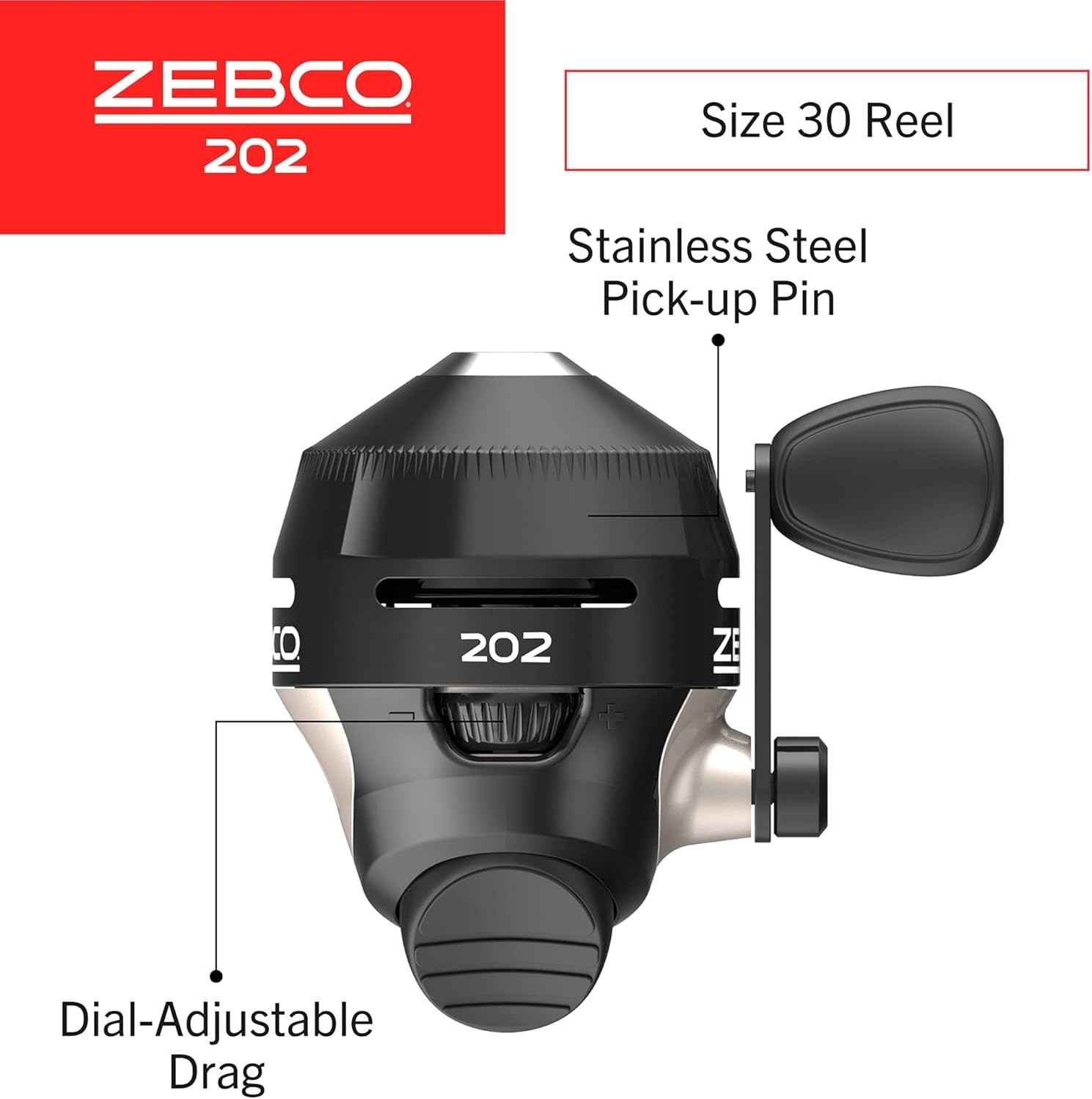 202 Spincast Fishing Reel – Durable, Smooth, Ready to Fish