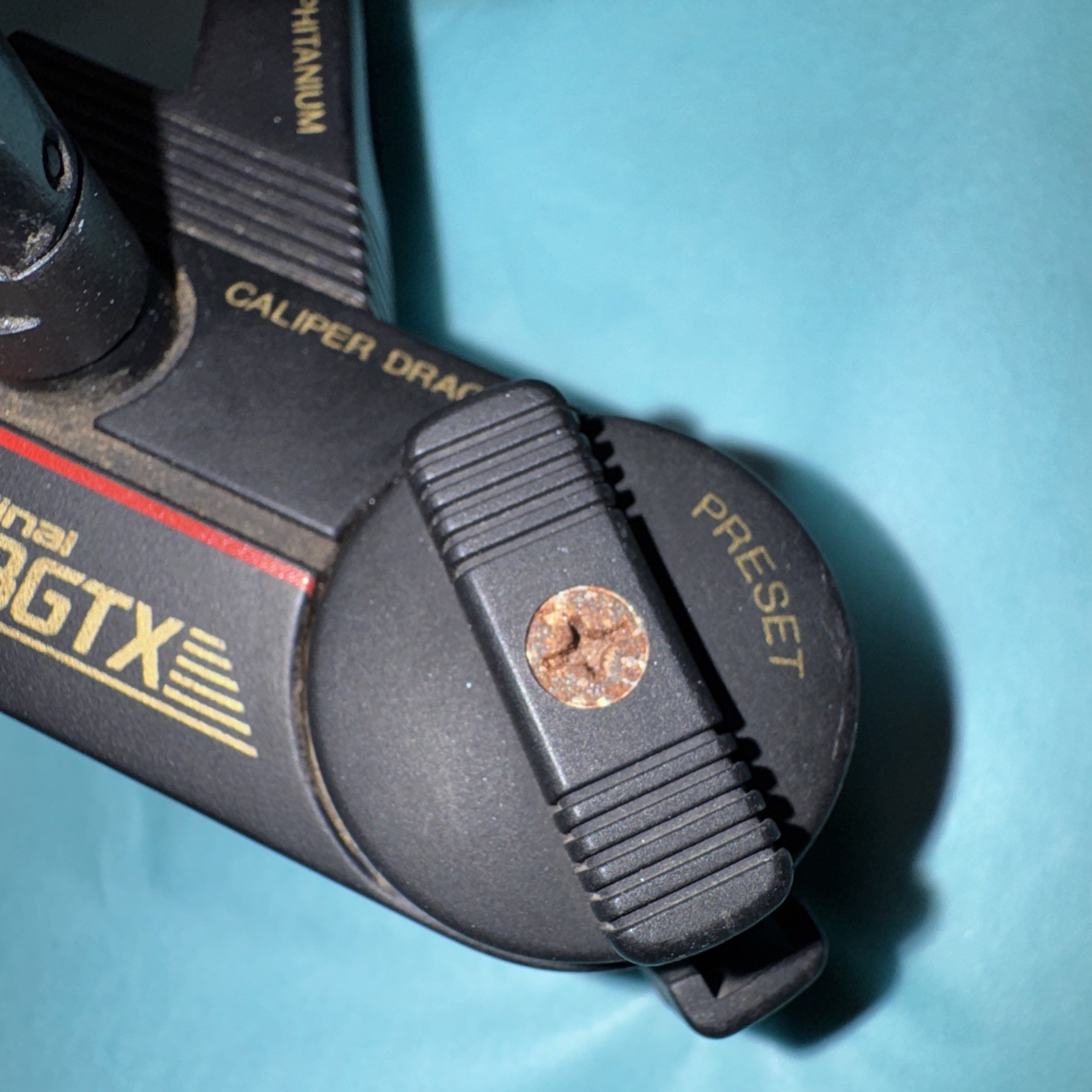Rare vintage Abu Garcia Cardinal 853GTX Size 3 fishing Spinning Reel
