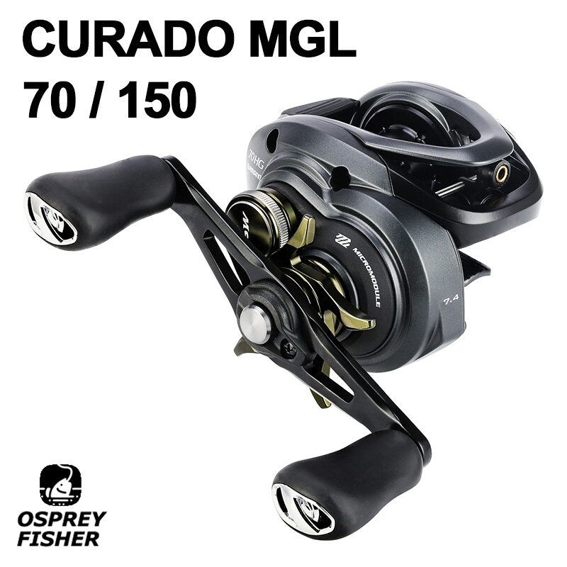Shimano Curado MGL Low Profile Baitcasting Fishing Reel 70 / 150 Saltwater Reel