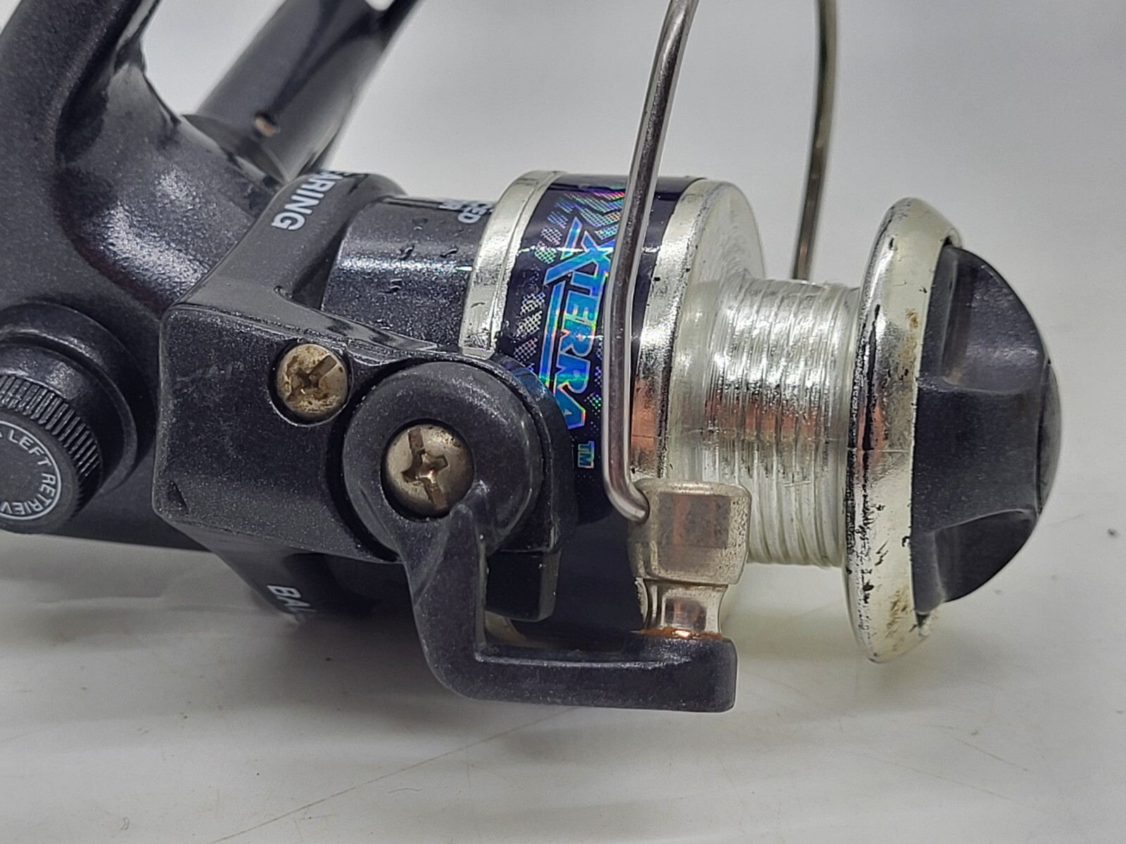 SHAKESPEARE XTERRA 5125F OPEN FACE SPINNING REEL, BALANCED ROTOR, EXCELLENT COND