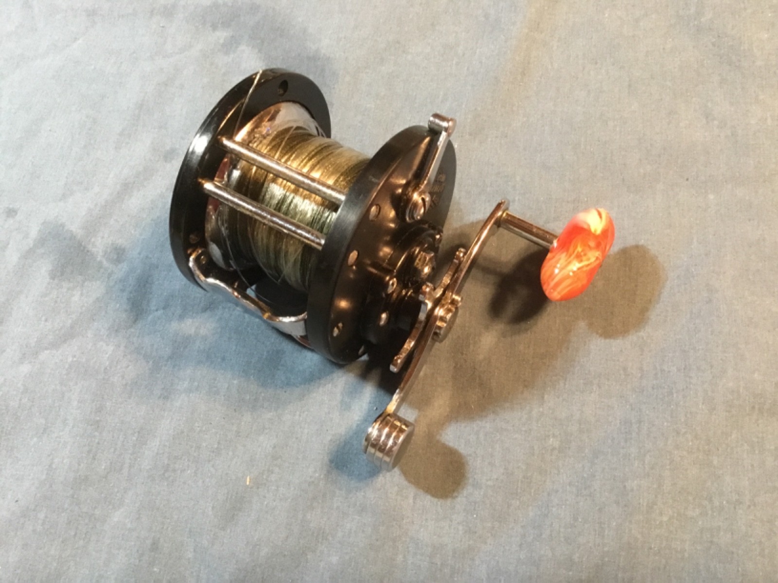 Penn Delmar 285 Reel loaded with new 30lb power pro braid and mono topshot