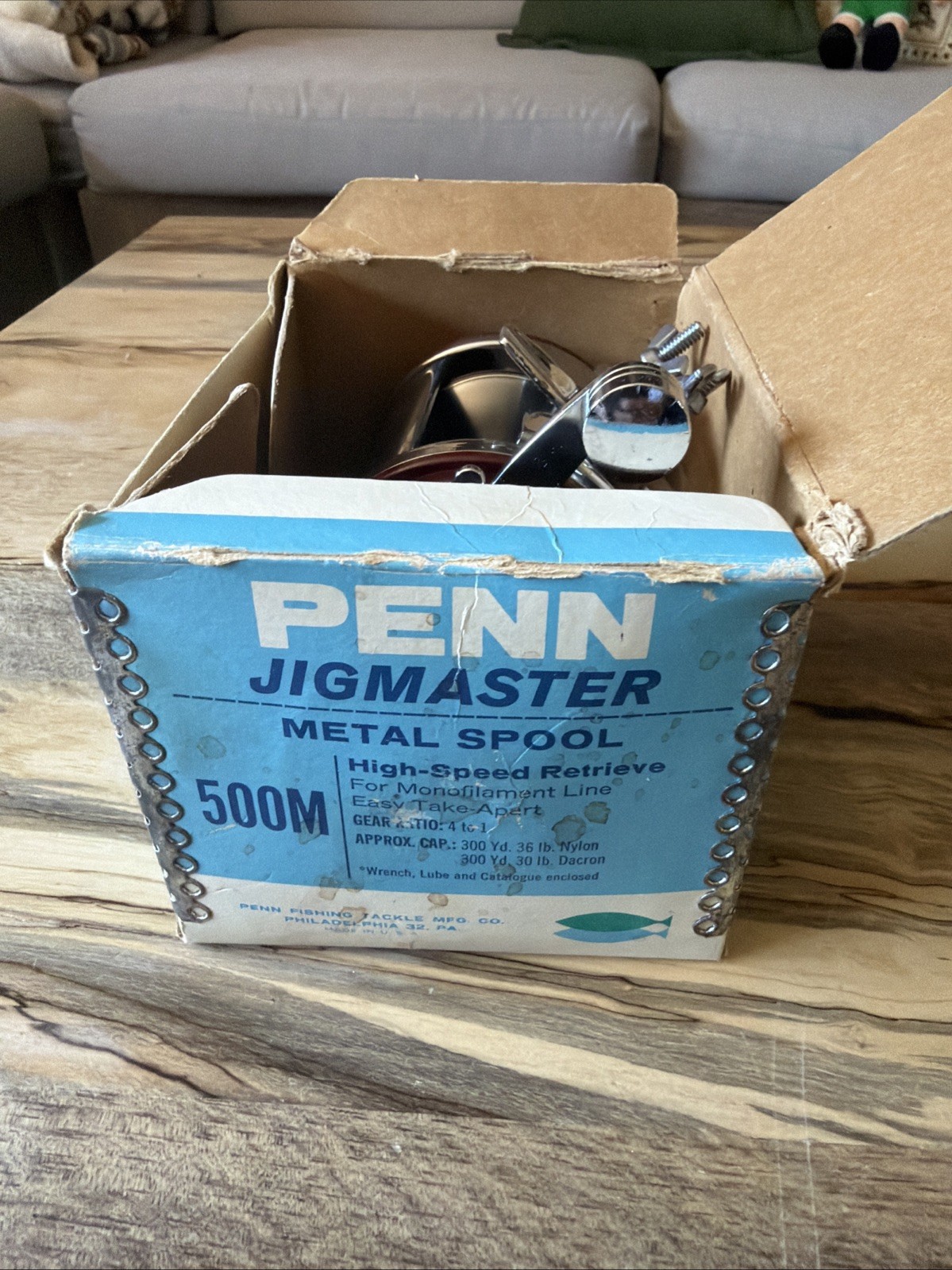 Penn Jig Master 500 Reel U.S.A. W/ Original Box