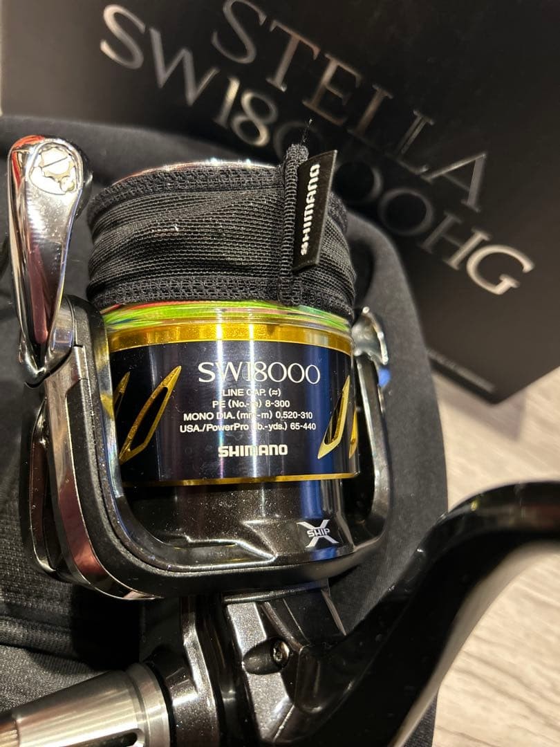 SHIMANO 13 STELLA SW Spinning Reel 18000HG Fishing Reel