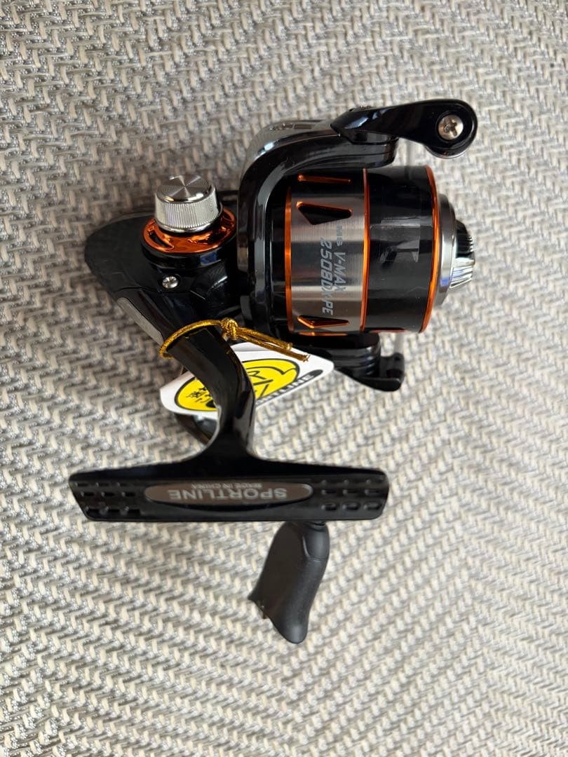 SPORTLINE MS V-MAX 2508DX-PE Spinning Reel 5.3:1 4kg Drag Used