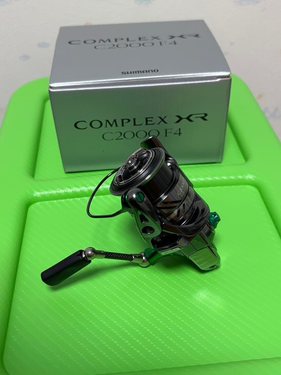 [EXC] Shimano 21 COMPLEX XR C2000 F4 Green Fully Customized 155g 5.1 From JAPAN