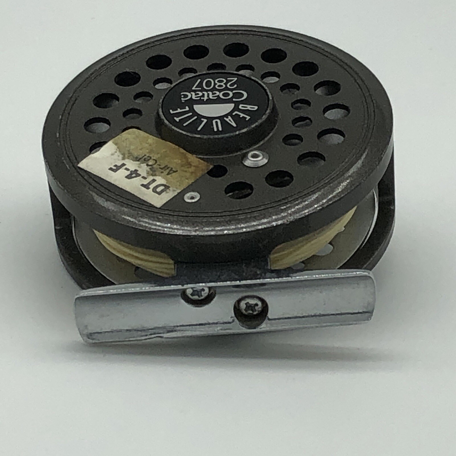 RARE COATAC Beaulite 2807 Fly Fishing Reel With Line And Case