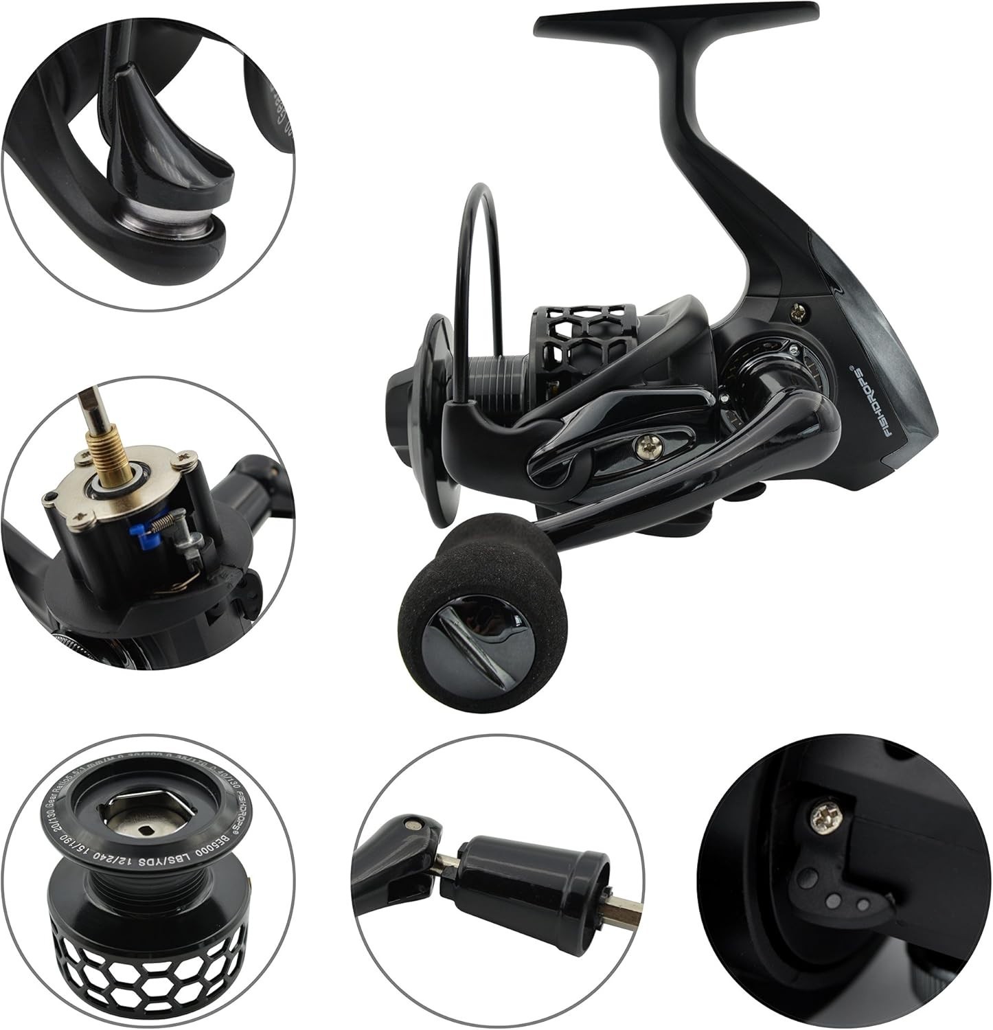 12+1BB Spinning Fishing Reel – Ideal for Salt and Freshwater Angling