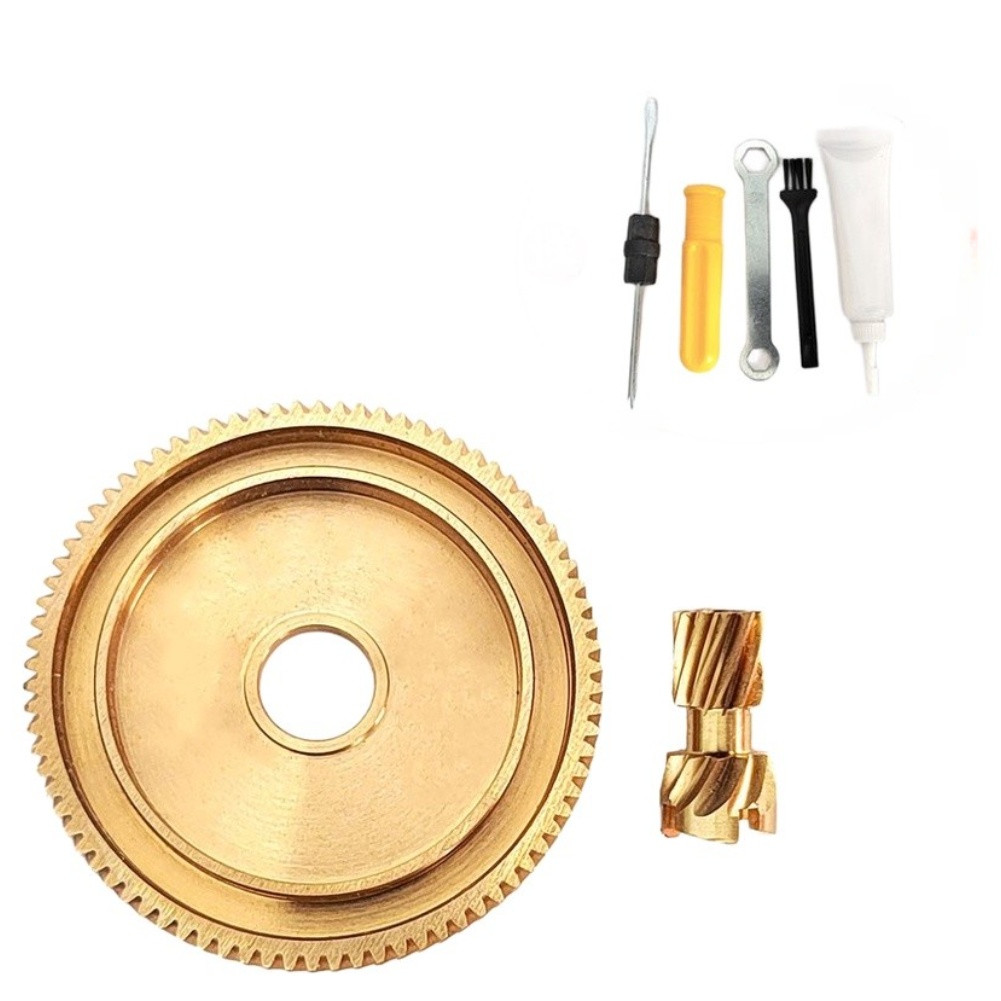 For DAIWA CC80 CR80 AIRD80 Baitcaster Clutch Gear Brass Material 7.5:1