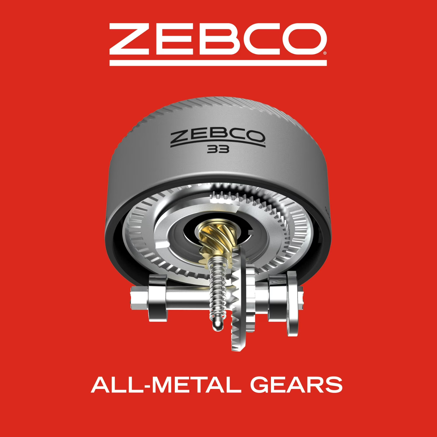 Zebco 33 Platinum Spincast Fishing Reel Pre-Spooled Size 30