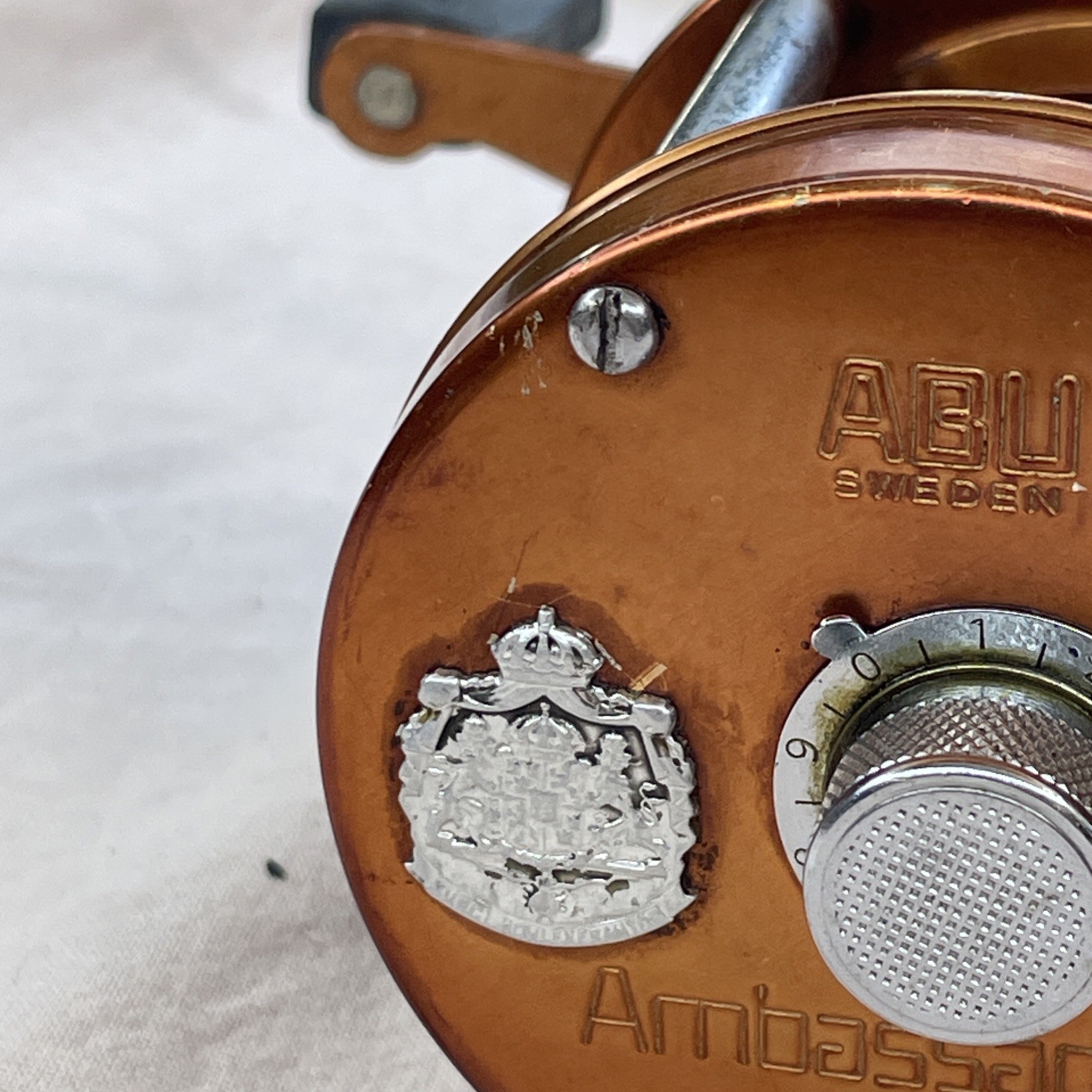 Classic Abu Ambassadeur 4000D Sweden Direct Drive Fishing Reel Exc Condition
