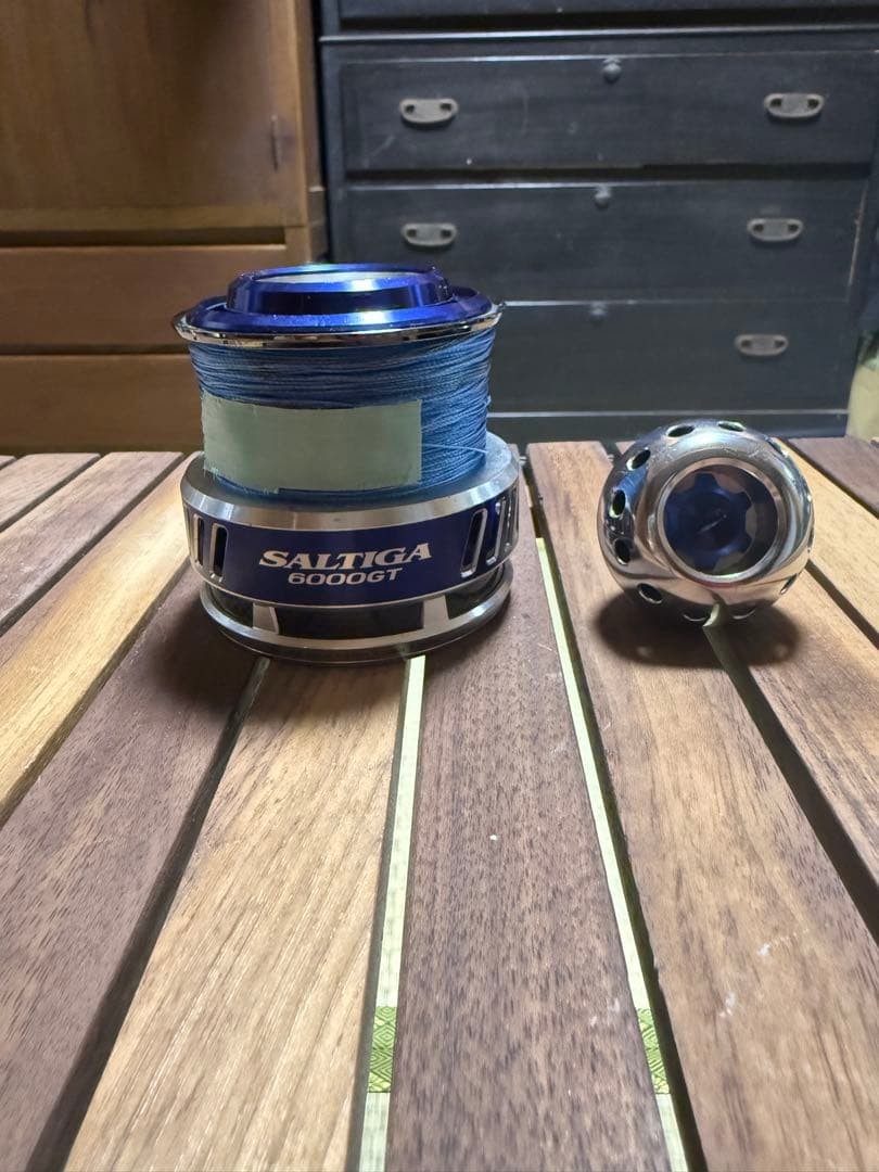 Daiwa 10 Saltiga 6500H 6000GT Spool Spinning Reel Japan Used