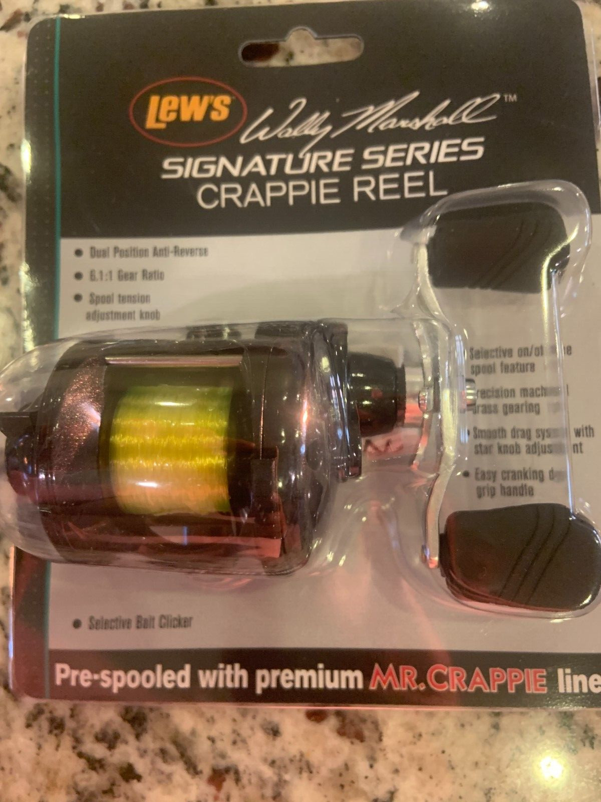 LEW’S WALLY MARSHALL SIGNATURE SERIES WMR5 CRAPPIE REEL