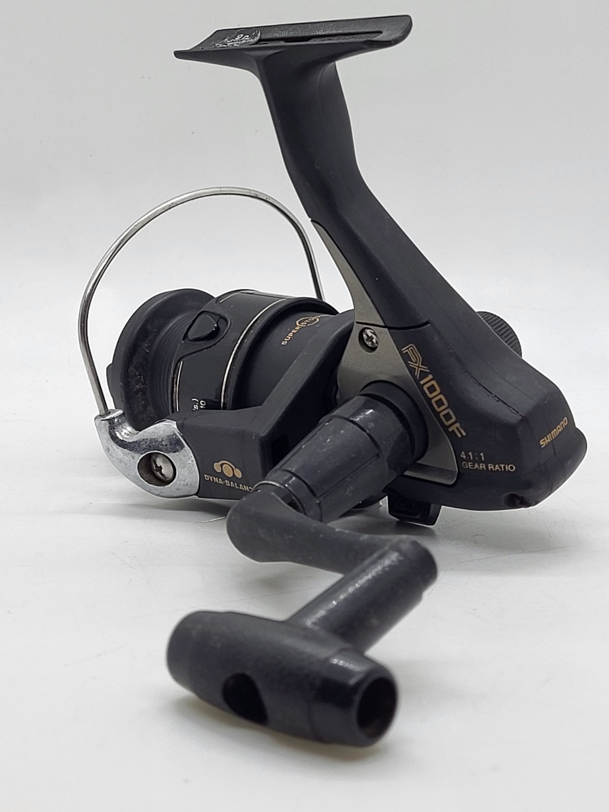 Shimano FX-1000F Open Face Spinning Reel, Super Stopper, 4.1:1 Ratio, Excellent