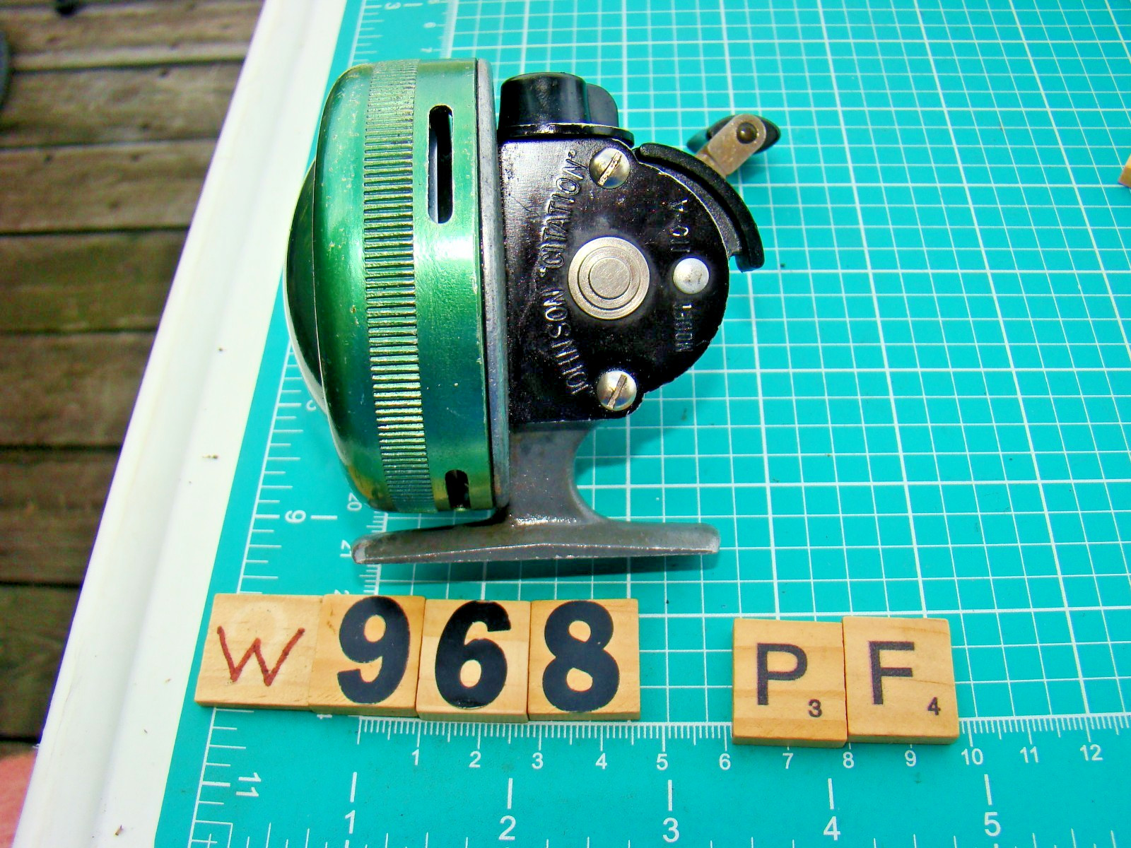 W0968 PF JOHNSON CITATION 110A SPINCAST MADE IN USA FISHING REEL