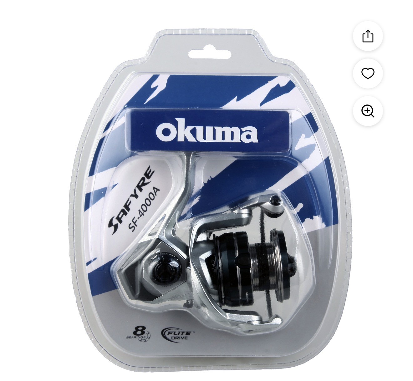 Okuma Safyre 4000 Spinning Reel Freshwater AND Saltwater SF-4000A BRAND NEW