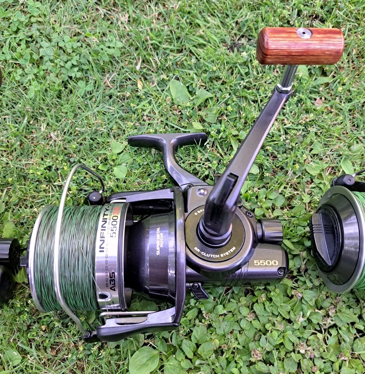 4 × Daiwa Infinity-X 5500 BR Carp Reels Fishing Reels Big Pit MADE IN JAPAN EXCELLENT
