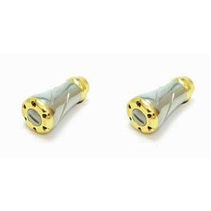 LIVRE Reel Knob (Forte) 2 pieces (Silver + Gold C)
