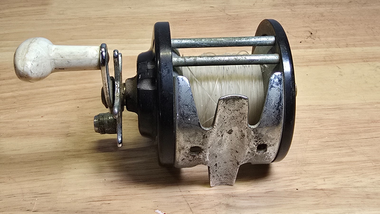Vintage Ocean City 144 Saltwater Fishing Reel USA Big Game Trolling Boat Gear