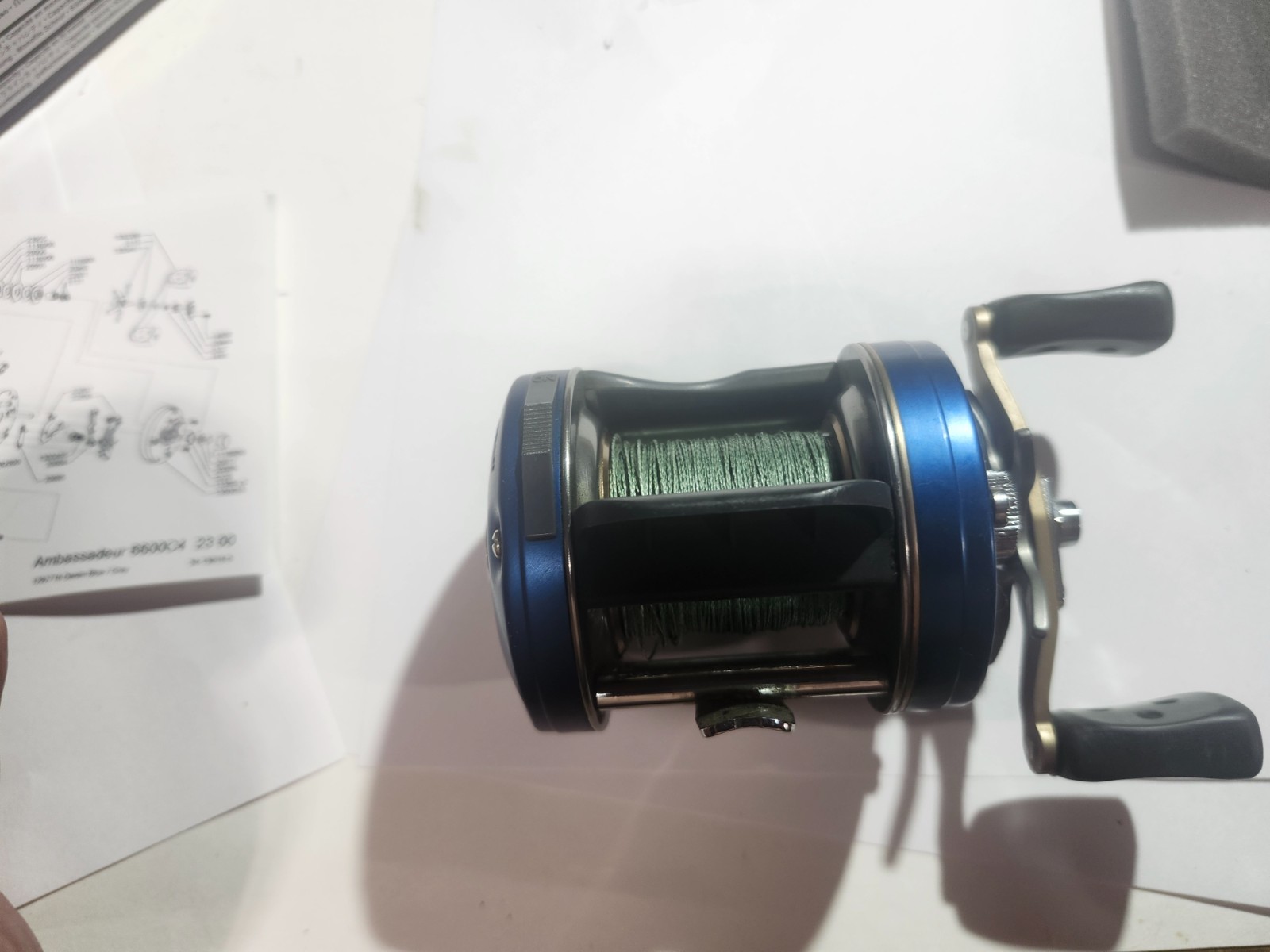 Abu Garcia Ambassadeur 6600C4 Thumb Bar and Box