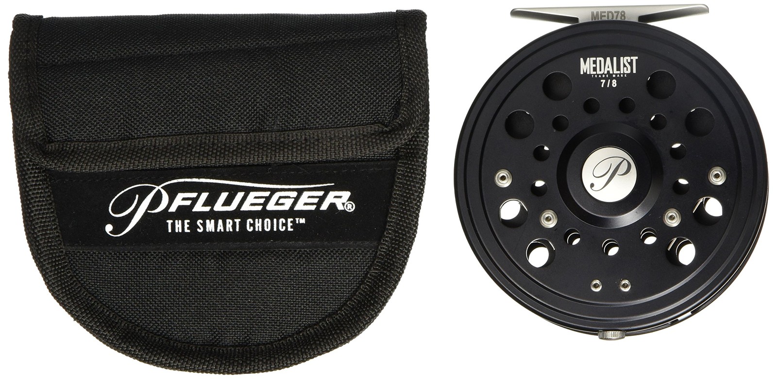 Pflueger Medalist Fly Reel, Size 44385 Fishing Reel, Right/Left Handle Positi…