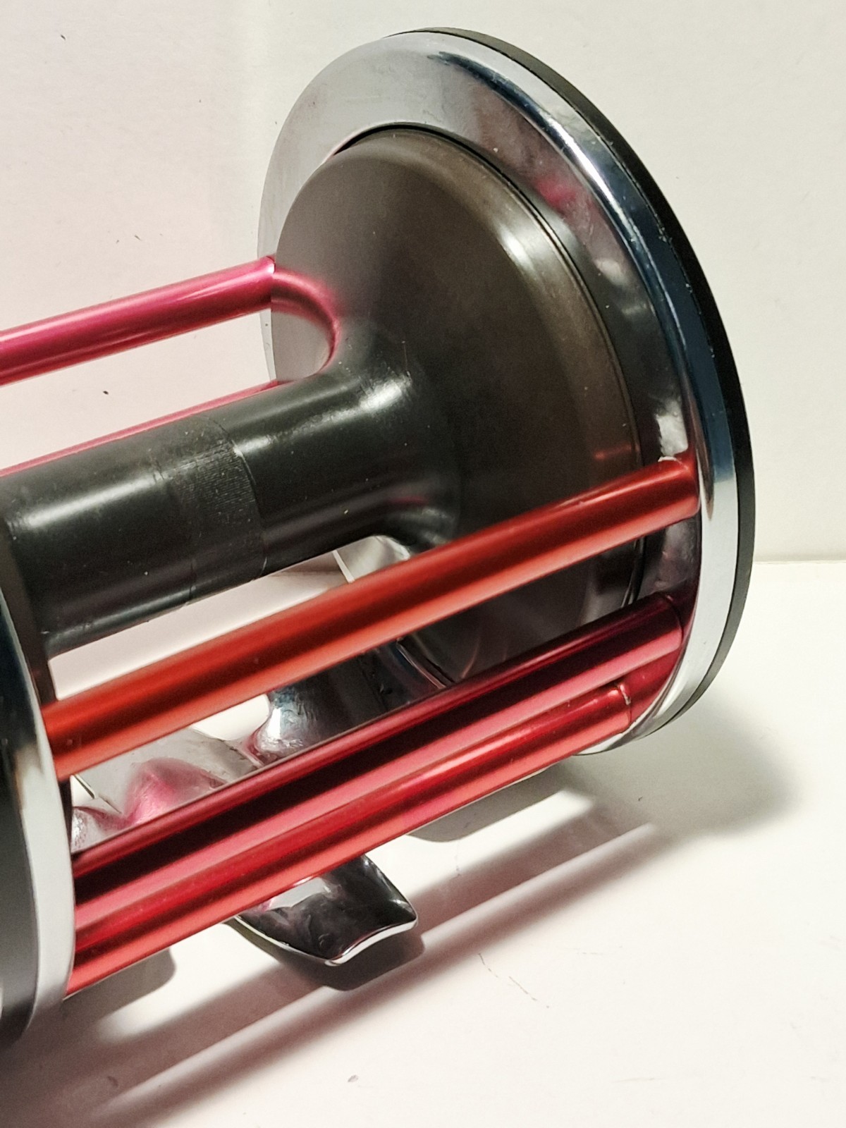 Penn Reels, Long Beach 68, 4/0 wide Aluminum spool reel. Vintage. U.S.A Made.
