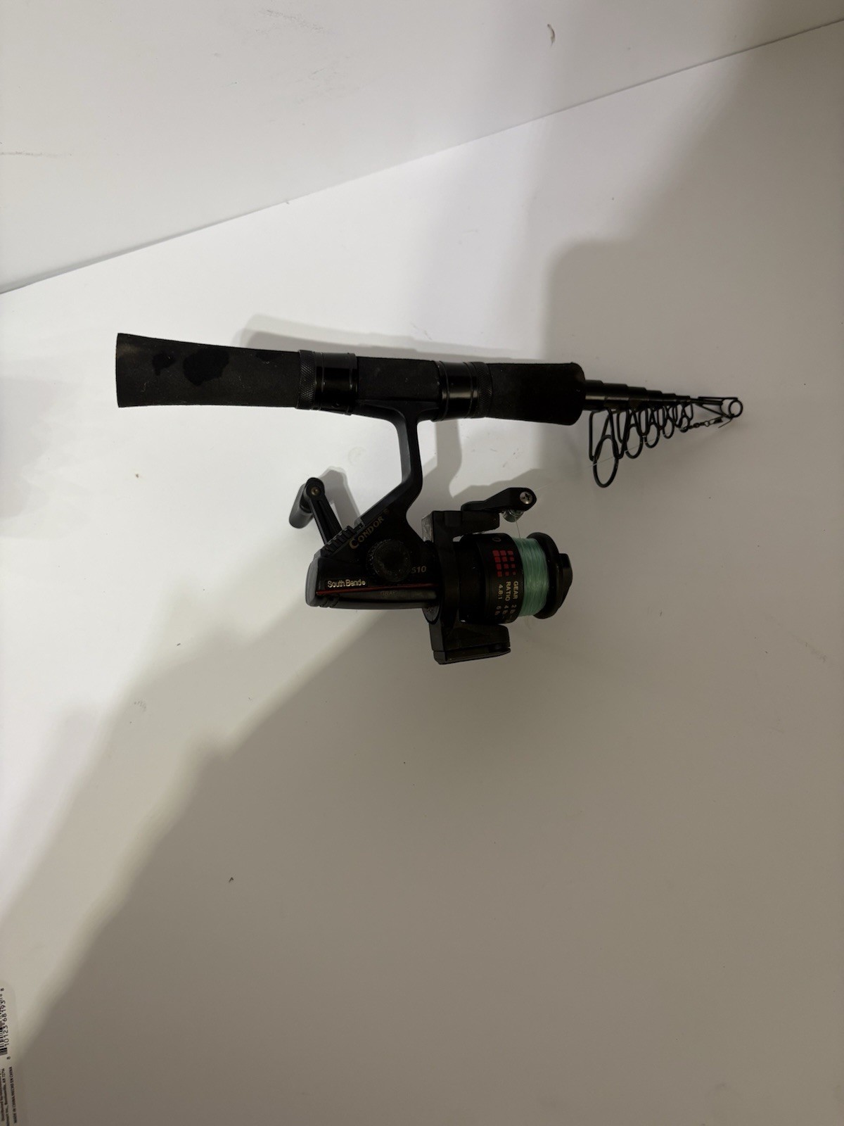 Vintage South Bend Condor 510 Telescopic Travel Spinning Rod Reel