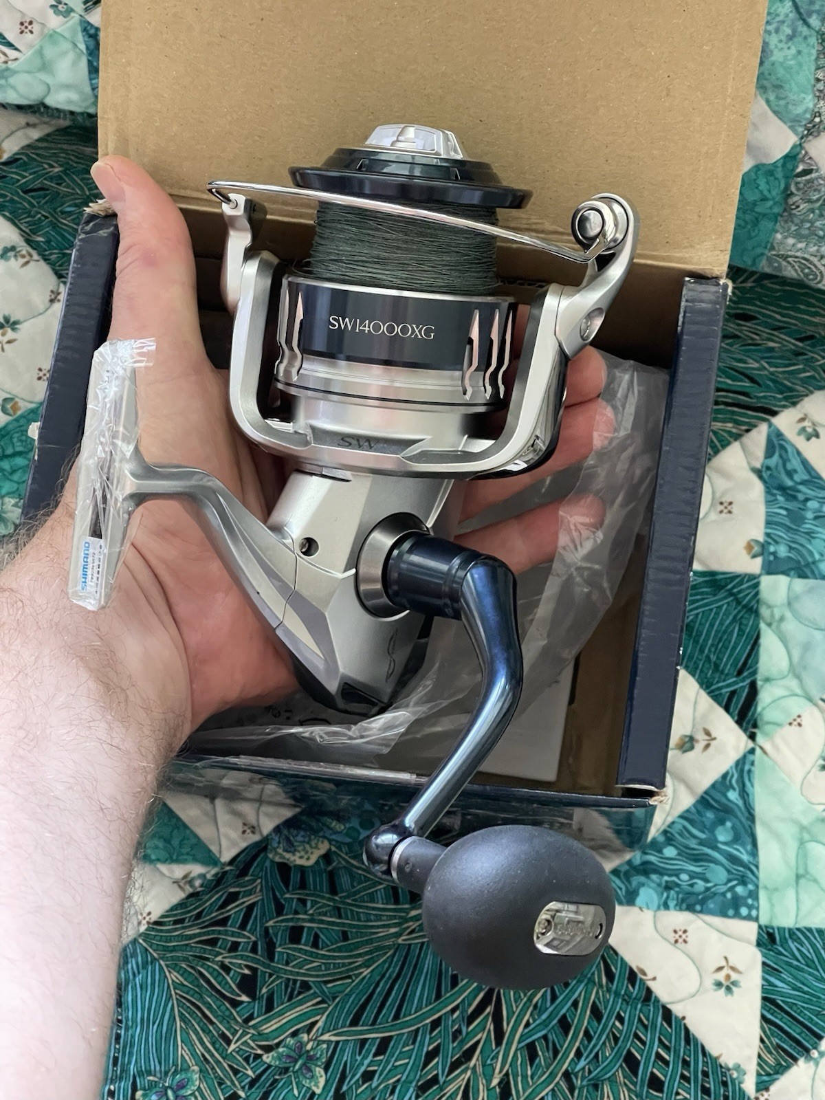 Shimano Saragosa SW 14000 Fishing Reel Big Game LOoK!!!!!New