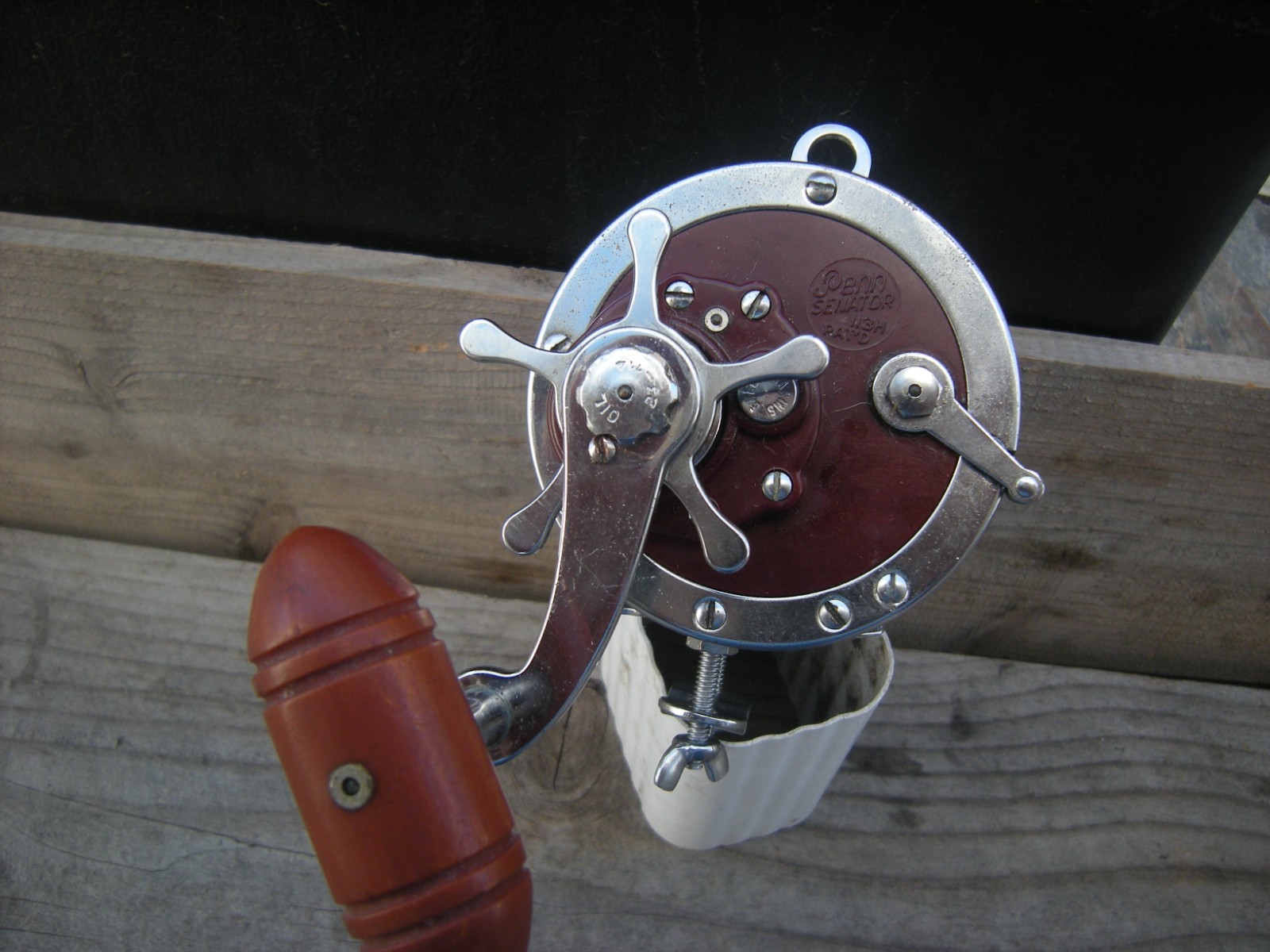 Penn Senator 113H 4/0 Fishing Reel with HD Chrome Steel Spool