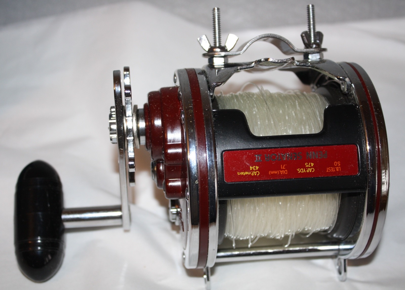 Penn 114 HL 6/0 Senator II Conventional Ocean Reel w/ Box USED ONE TIME MUST SEE