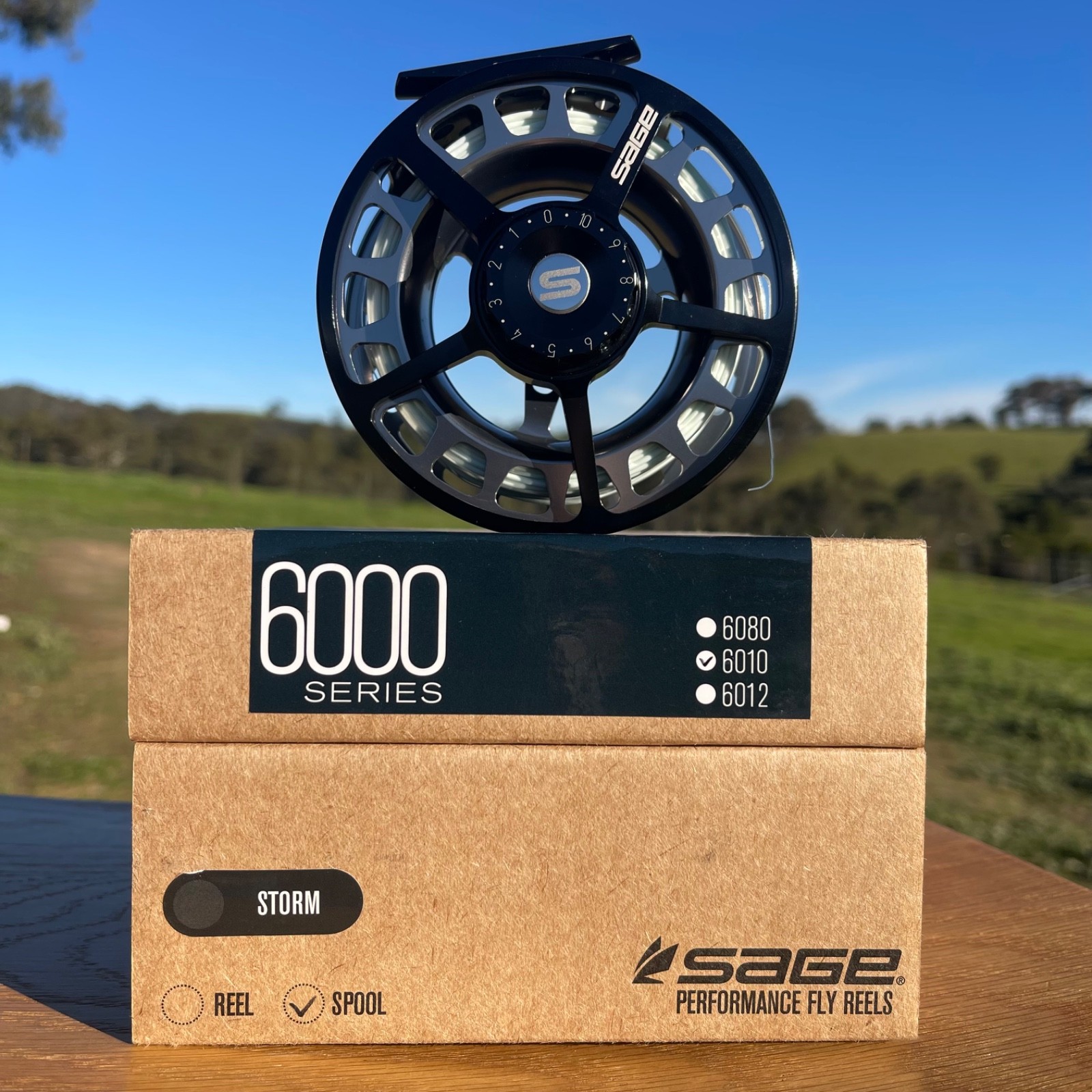 Sage 6010 series fly fishing reel