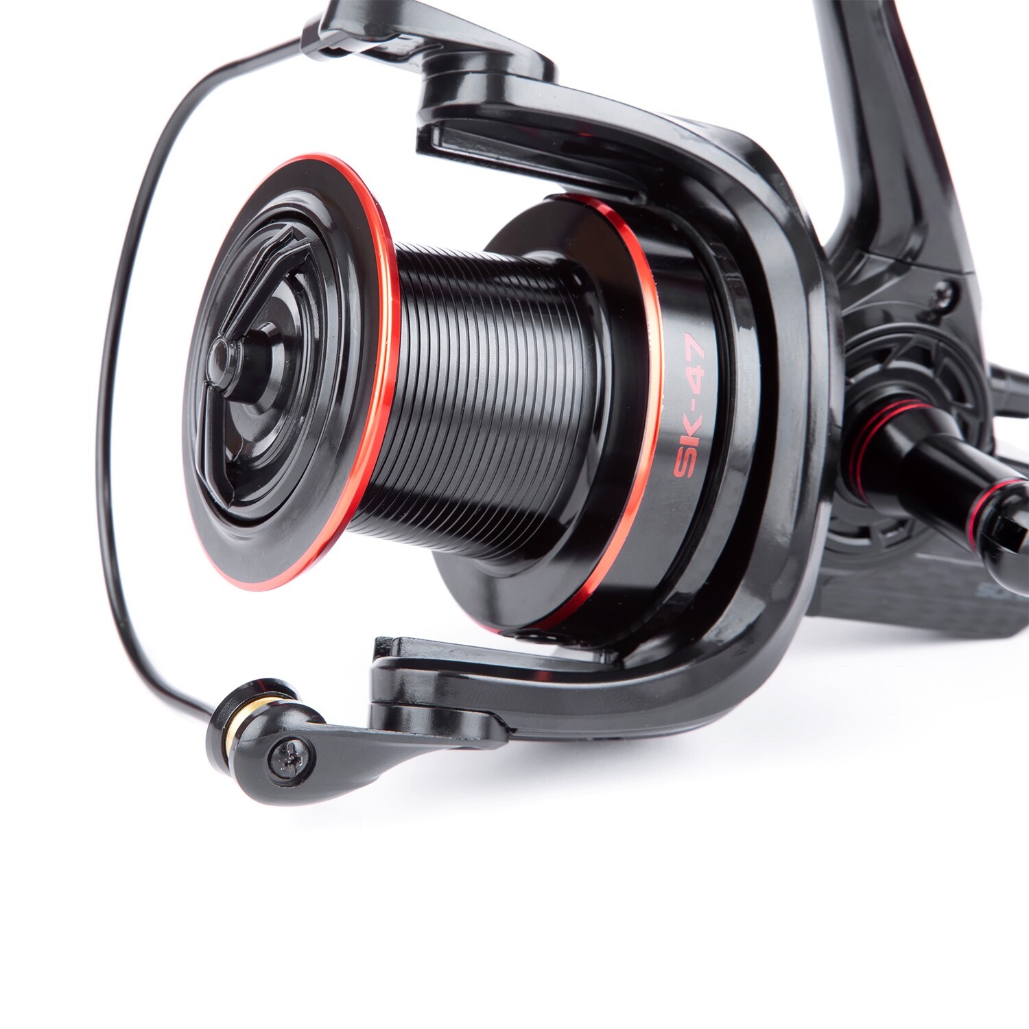 SONIK Big Pit Carp Fishing SK47 10000 Reel x2 Carbon Carp Long Aluminium Spool