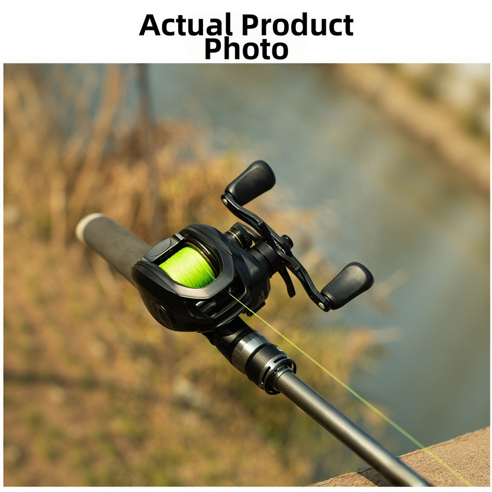 Lightweight AO DC Water Drop Fishing Reel 153g with Intelligent Brake System