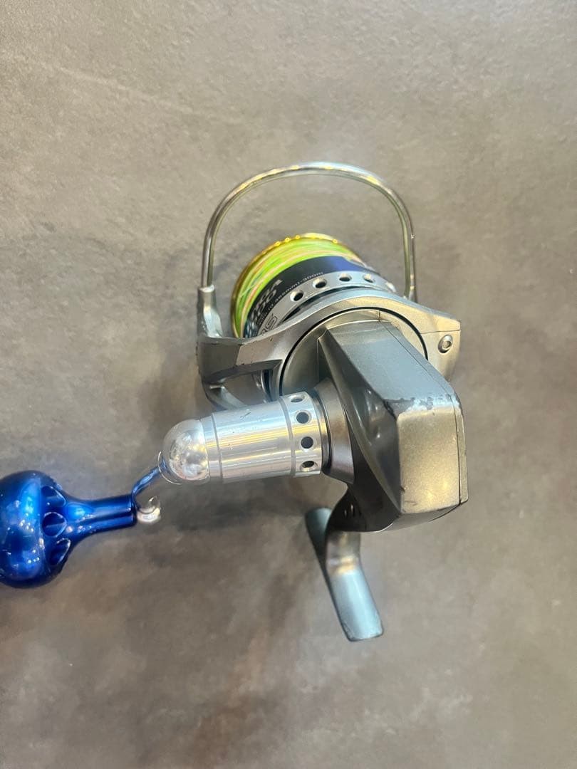 Daiwa Saltiga Z4500 Saltwater Spinning Reel, PE Line, Used
