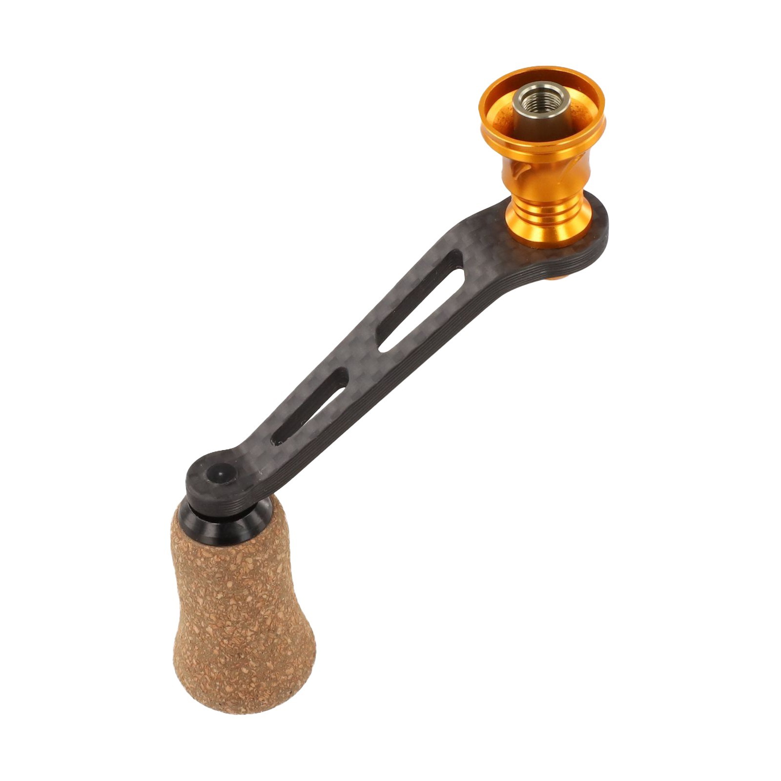 Reel Upgrade Rubber Cork Handle 70MM Knob Carbon Fibre Material Lightweight 21g