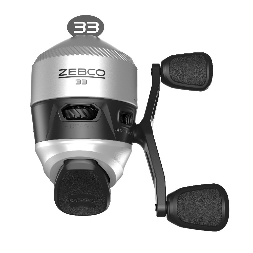 Fishing Reel Spincast Combo with Stainless Steel Ball Bearings Smooth Drag