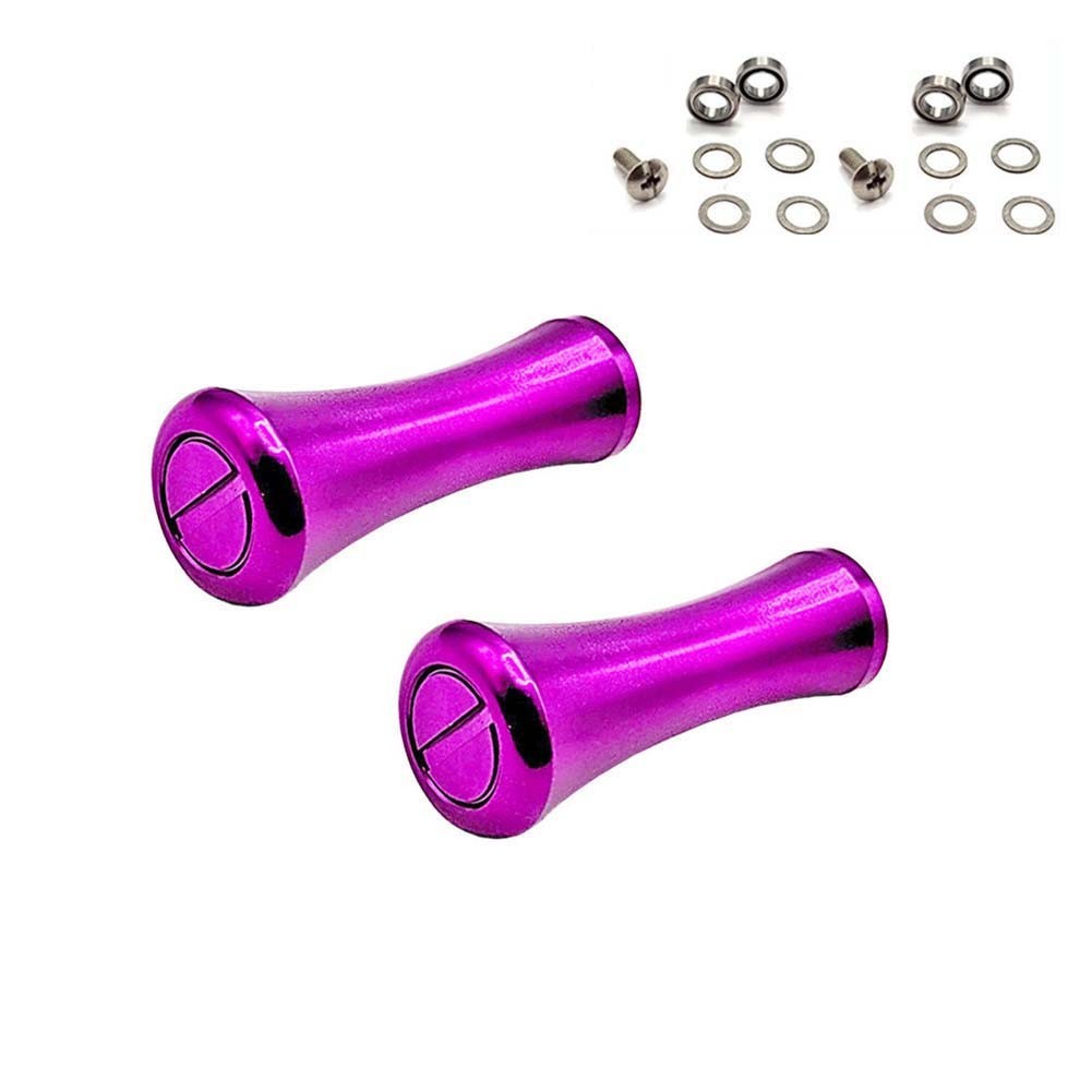For Reel Handle Upgrade Fishing Reel Knob CNC Aluminum Anti-slip Pattern