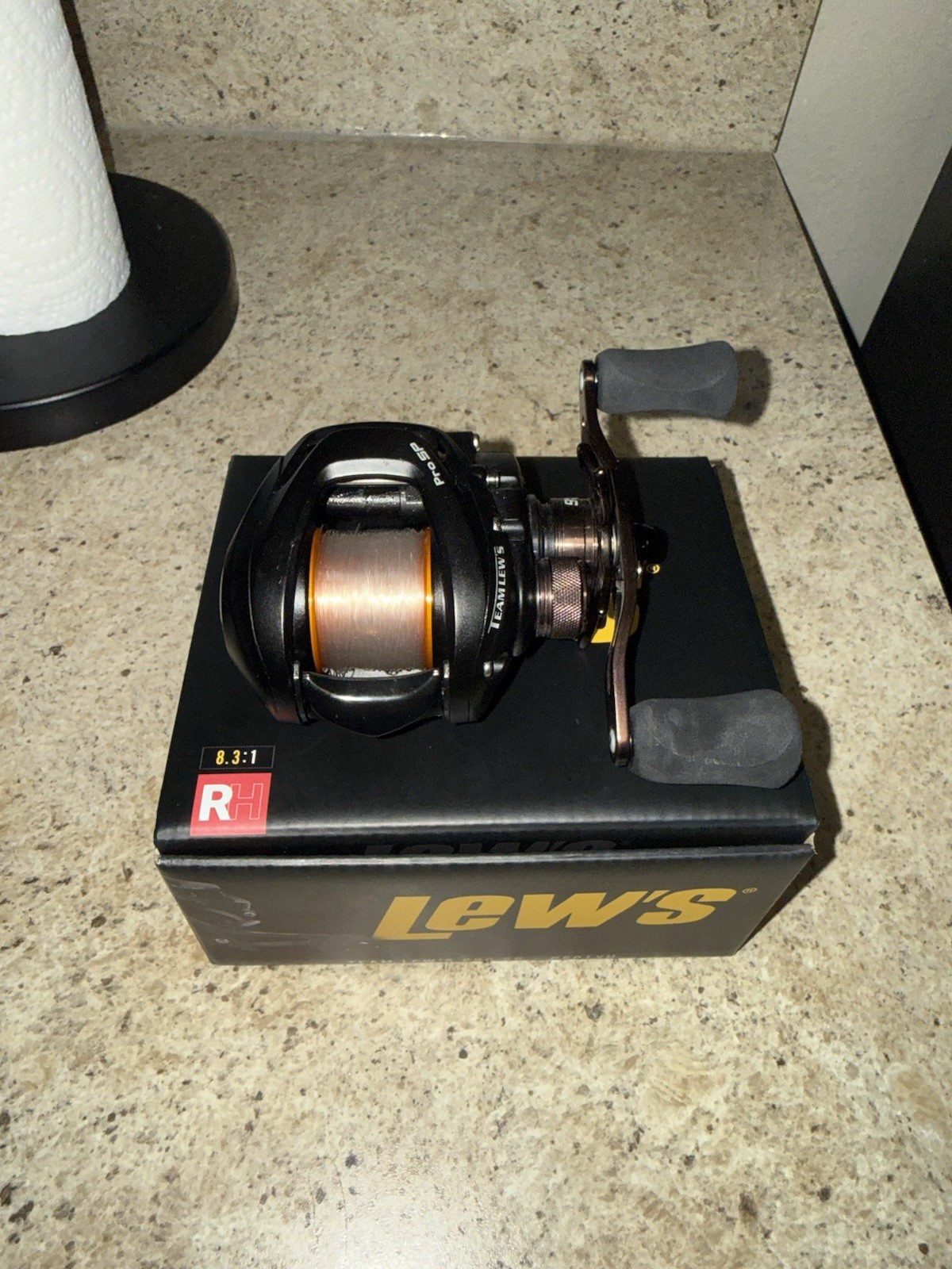 Team Lews Pro SP Baitcasting Reel PSP1XH 8.3:1 Ratio, Right-Handed Fast Ship
