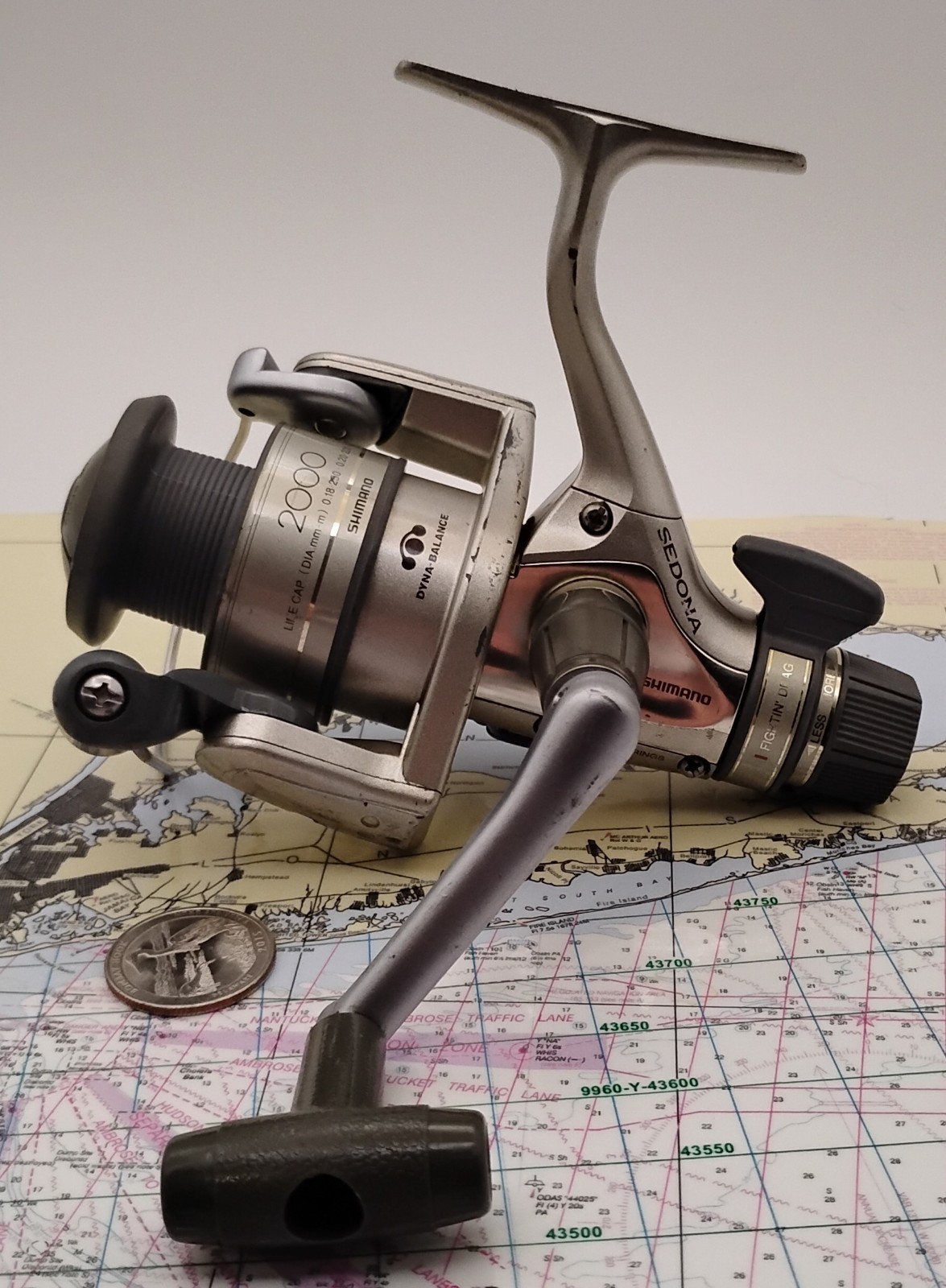 SHIMANO SEDONA 2000RA SPINNING FISHING REEL w/REAR DRAG & FIGHTIN‘ DRAG *DEAL !