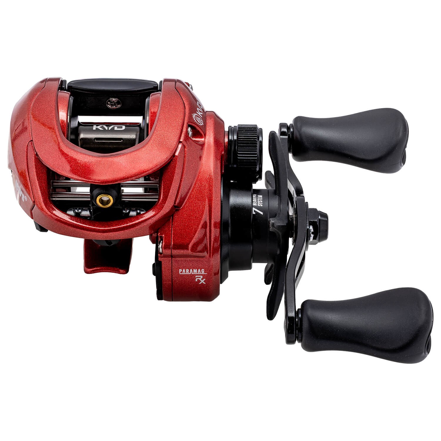 Lew’s KVD Elite Bait Casting Roll Red Multi Roll Spin Fishing Aluminium 9kg Drag