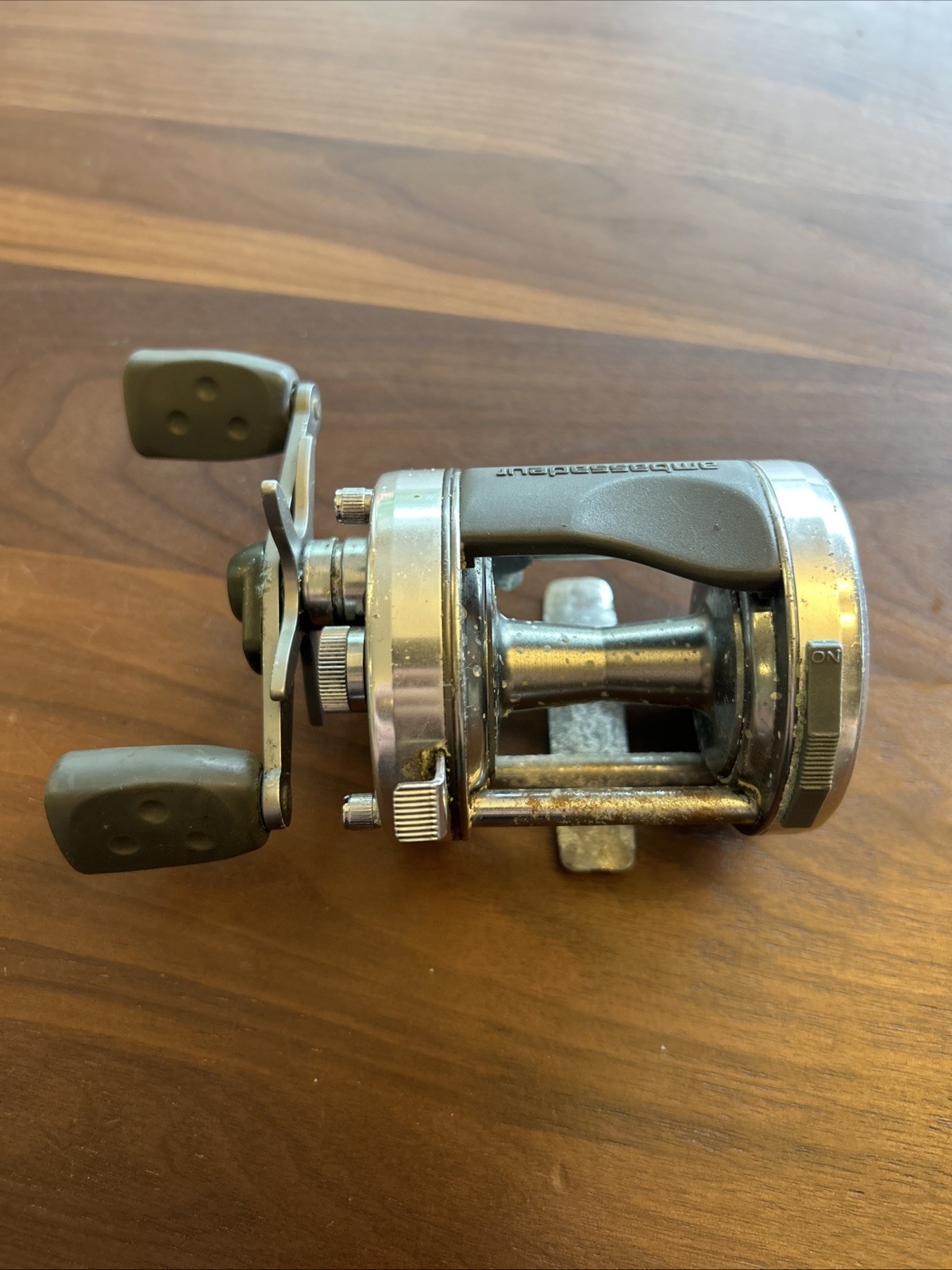Abu Garcia 6501 C3 LEFT HAND Ambassadeur Sweden Silver L21 #5