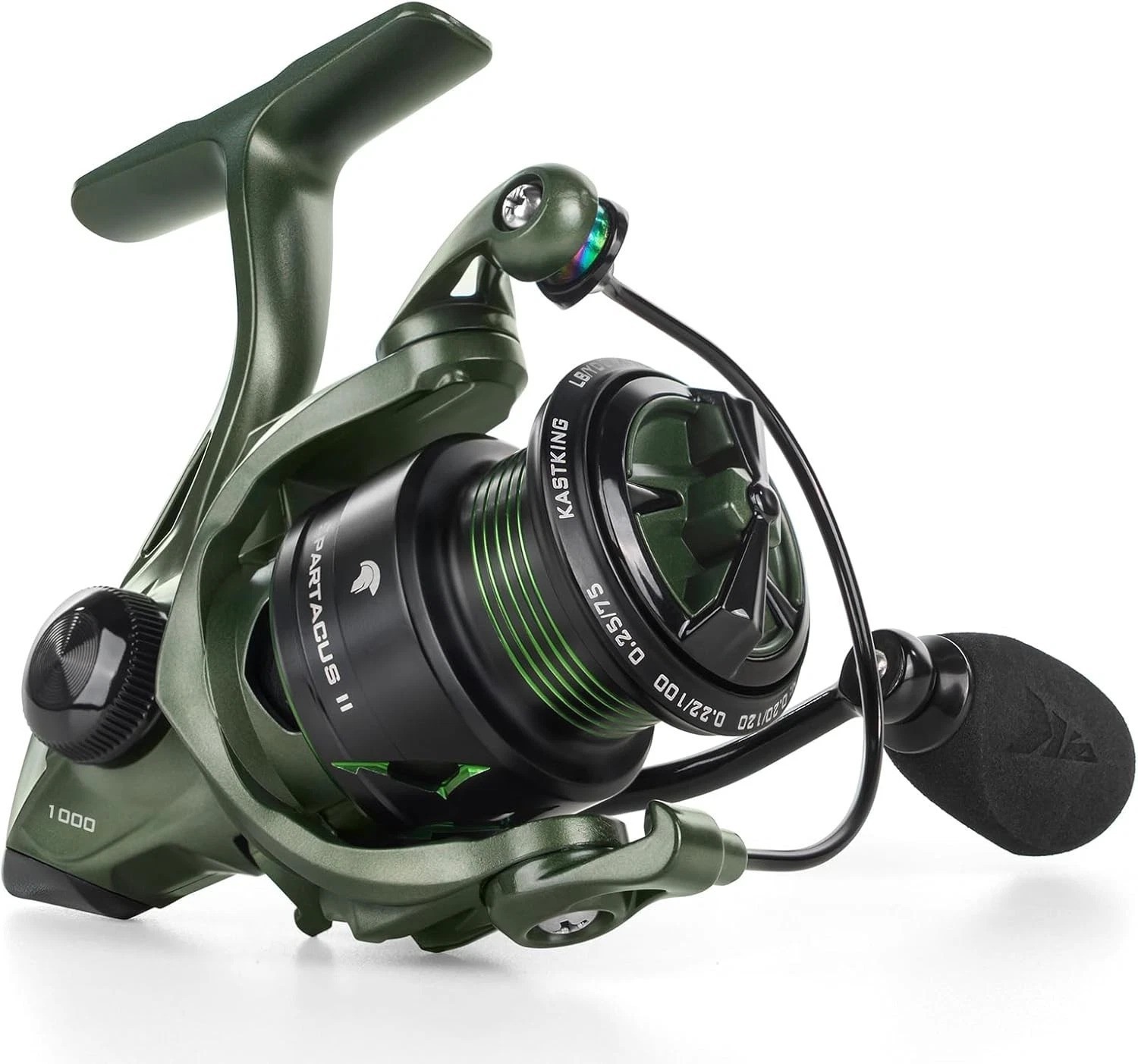 Spartacus II 500 & 1000 Spinning Reel – Triple Disc Drag for Smooth Performance