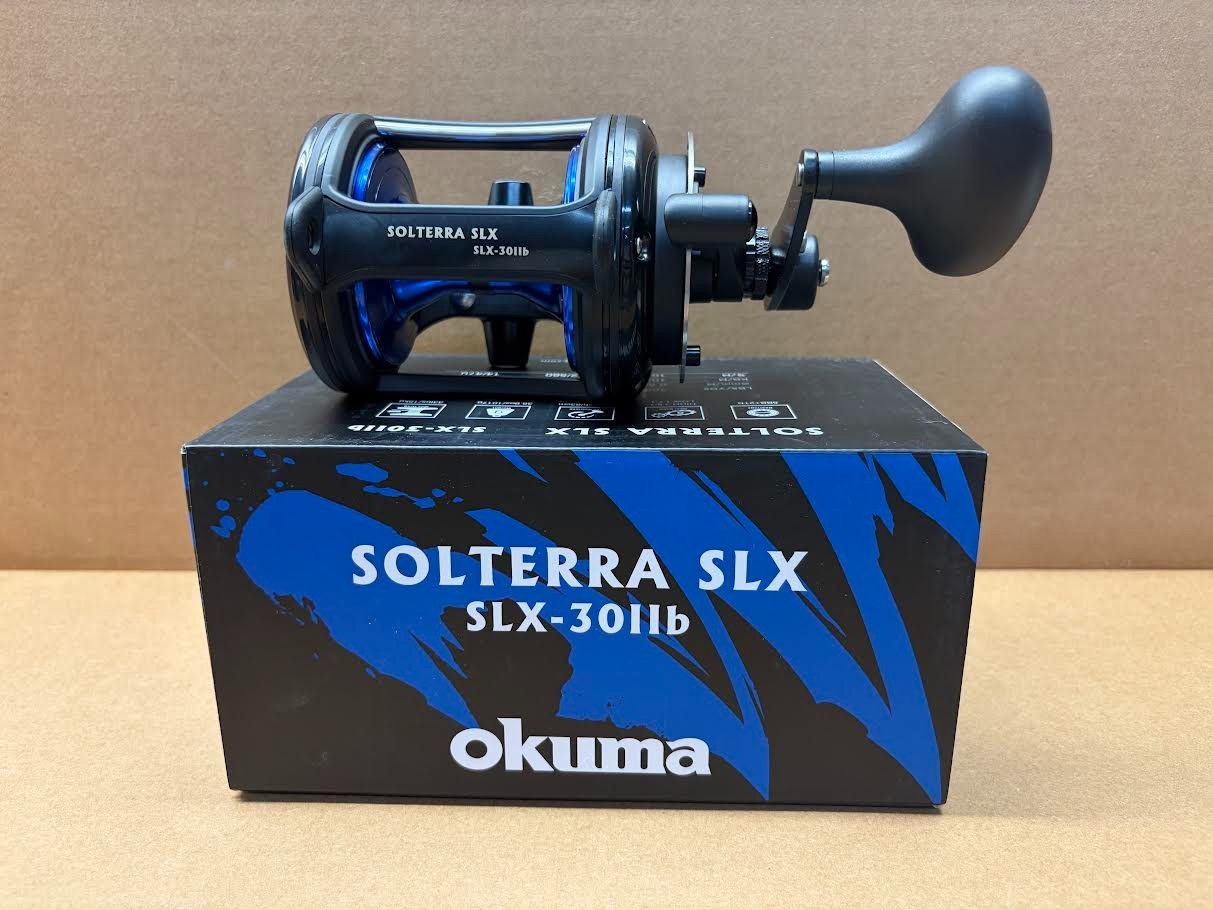 Okuma Solterra SLX B SLX-(##)IIB Lever Drag Conventional Reel. CHOOSE YOUR SIDE!