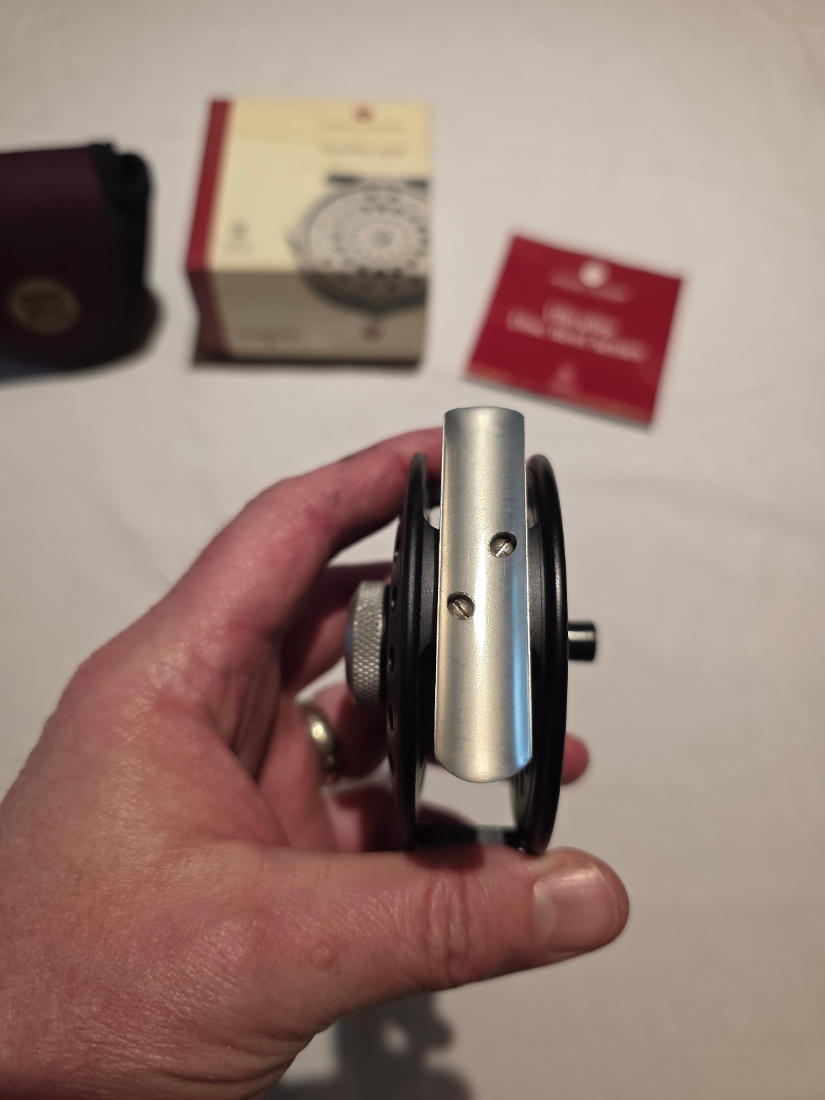 Hardy ULTRALITE DISC #5 Fly Reel, 3″ 3/4/5 wt, House of HARDY England, Excellent